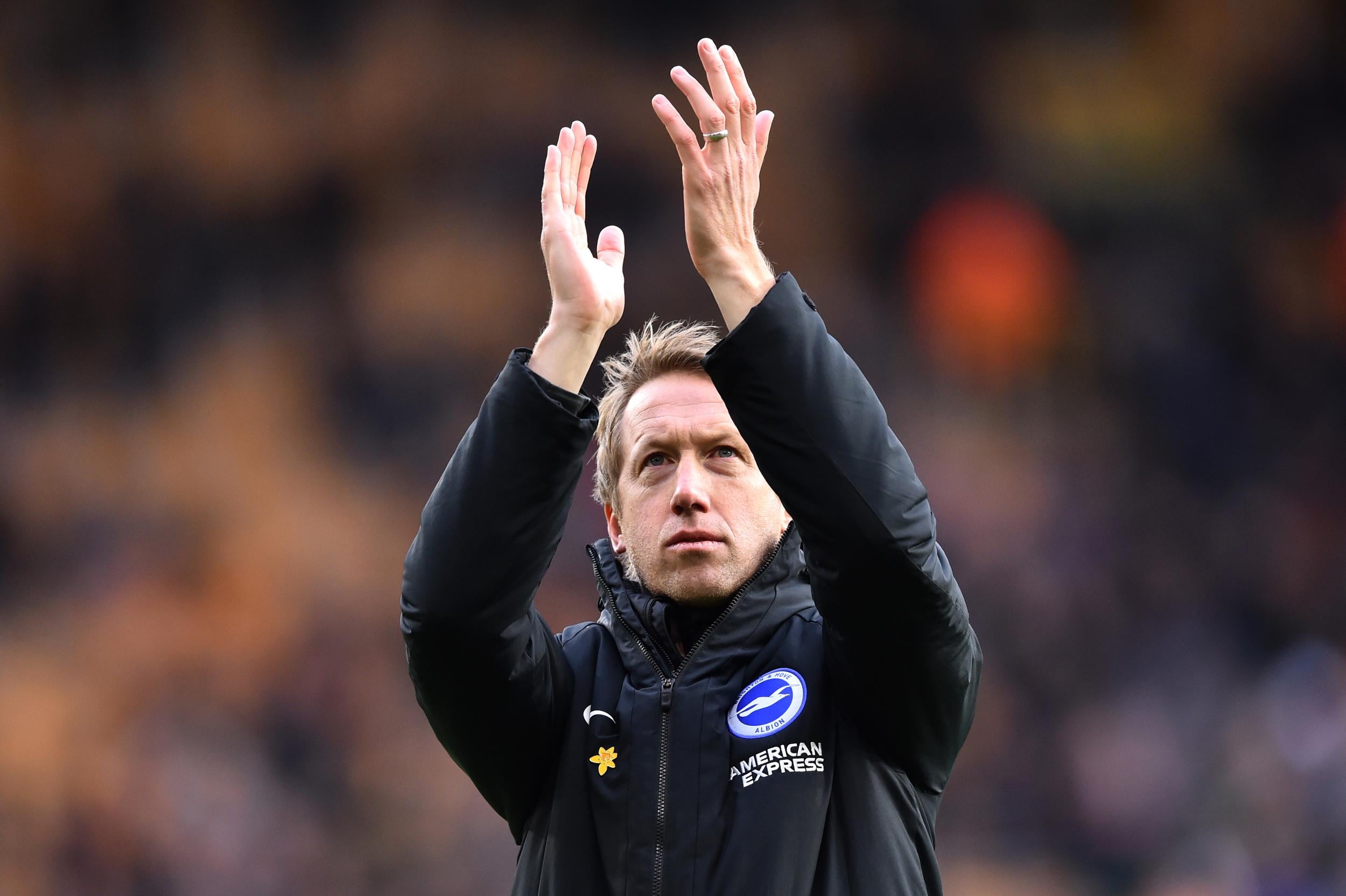 Brighton boss Graham Potter admires Sean Dyche’s side (Getty)