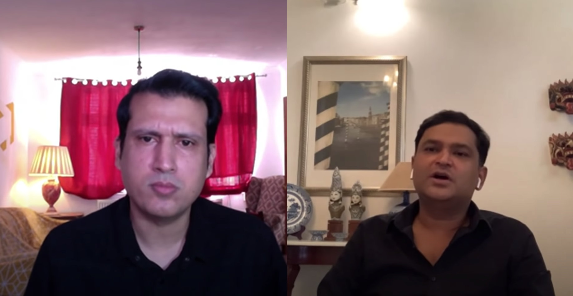 Ather Kazmi discusses the India-China standoff on his YouTube channel with Major Gaurav Arya