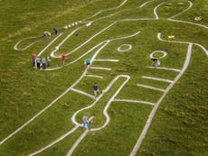 Cerne Abbas chalk giant is not prehistoric, snail remains suggest