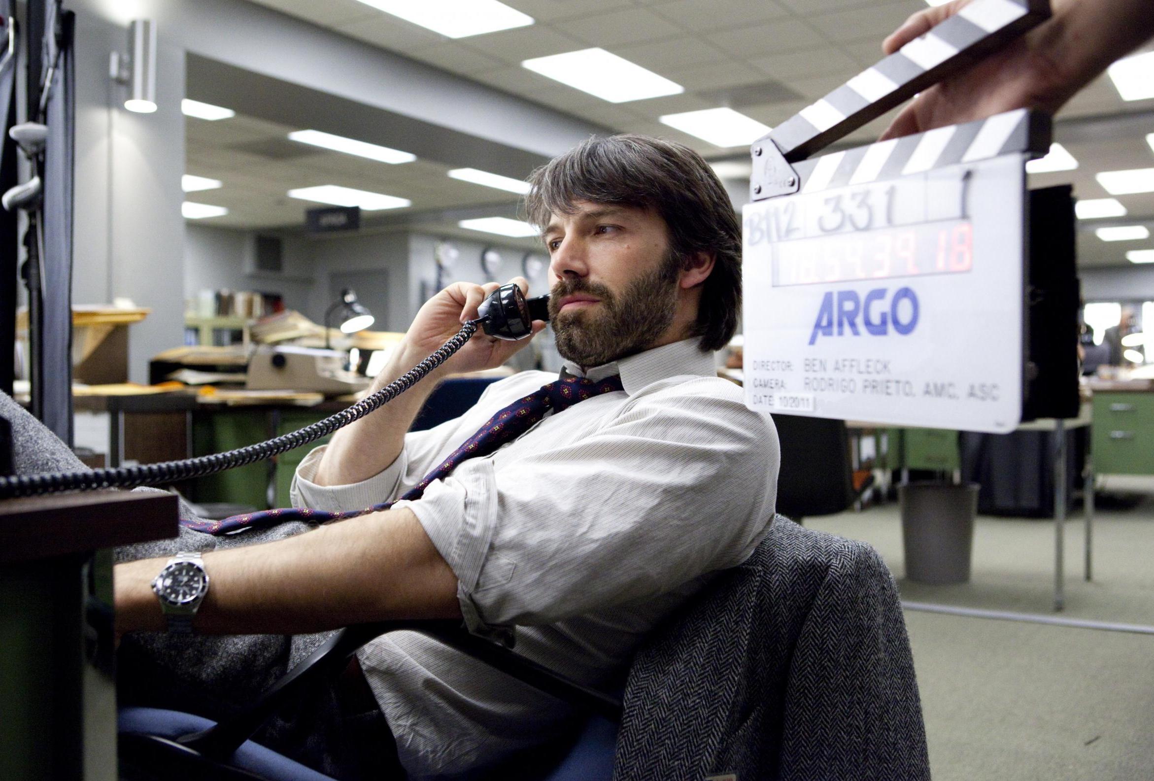 Affleck as CIA operative Tony Mendez in ‘Argo’ (2012) which he also directed. It won Best Picture at the 85th Academy Awards