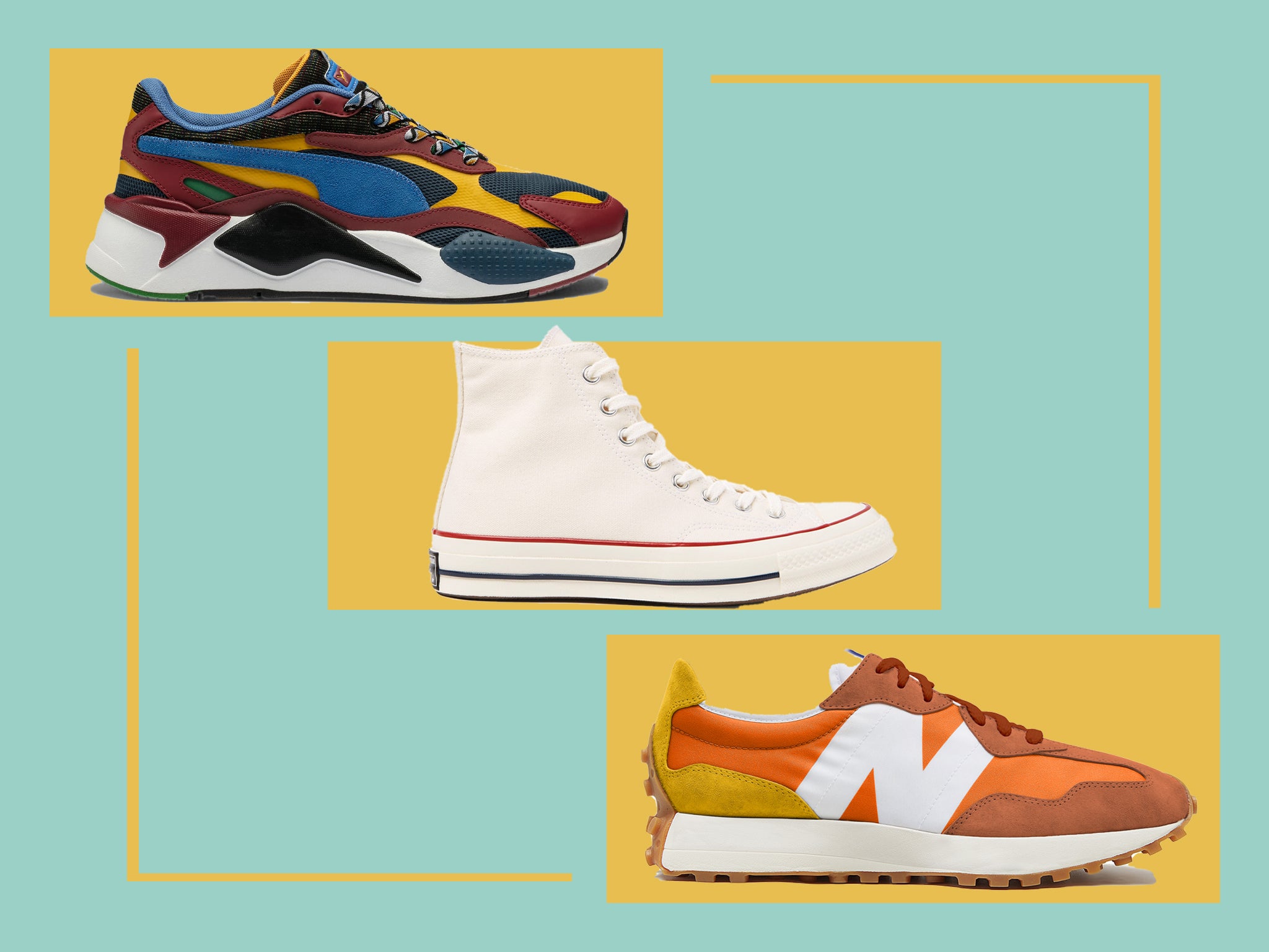 From classic New Balance to sporty Reeboks, there's something for everyone in our round-up