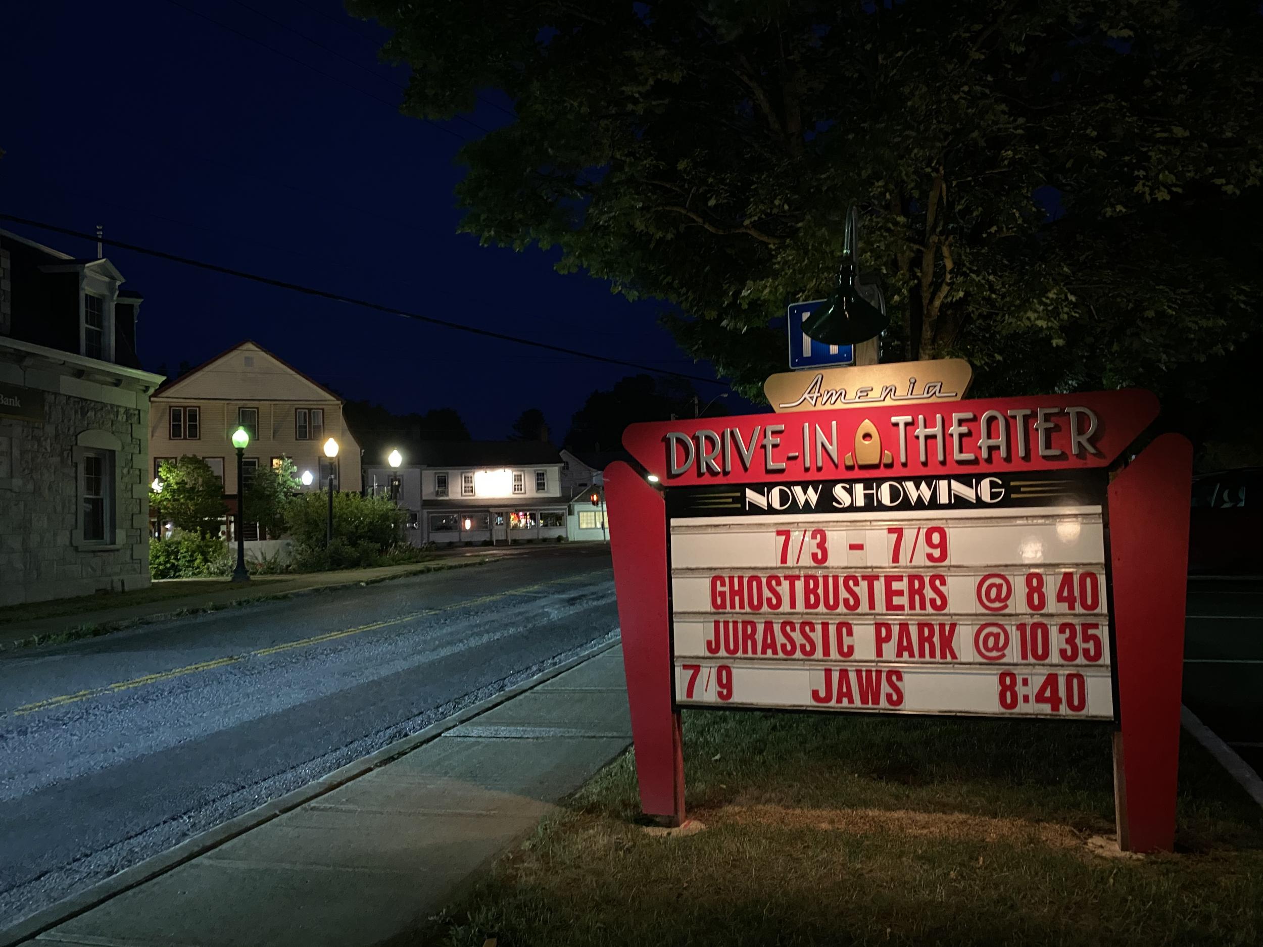 The Four Brothers Drive-in in Amenia, New York.