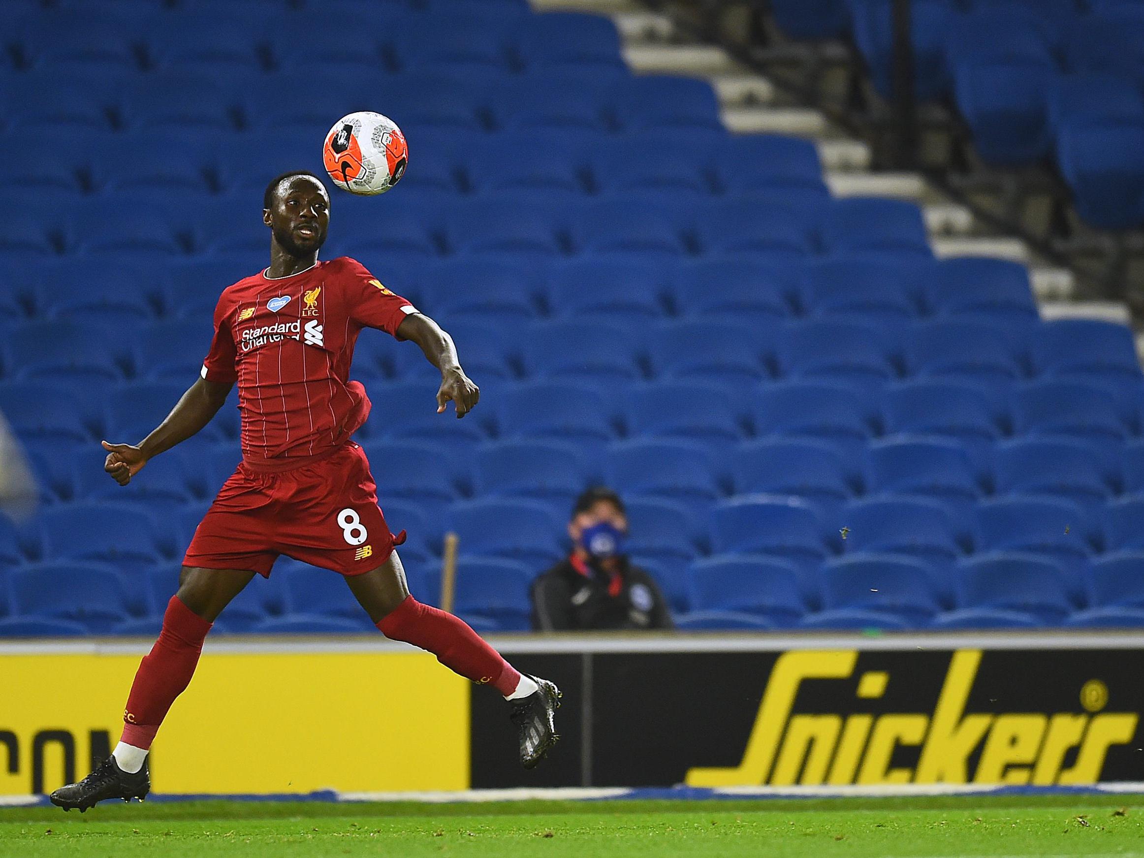 Naby Keita was one of Liverpool’s best performers