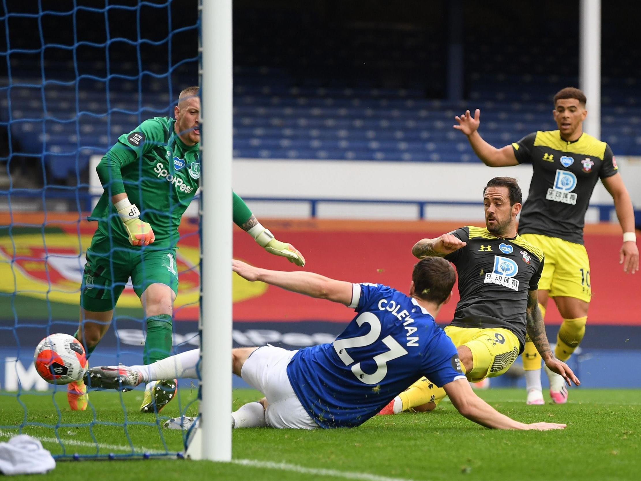 Danny Ings opens the scoring at Gooderson Park