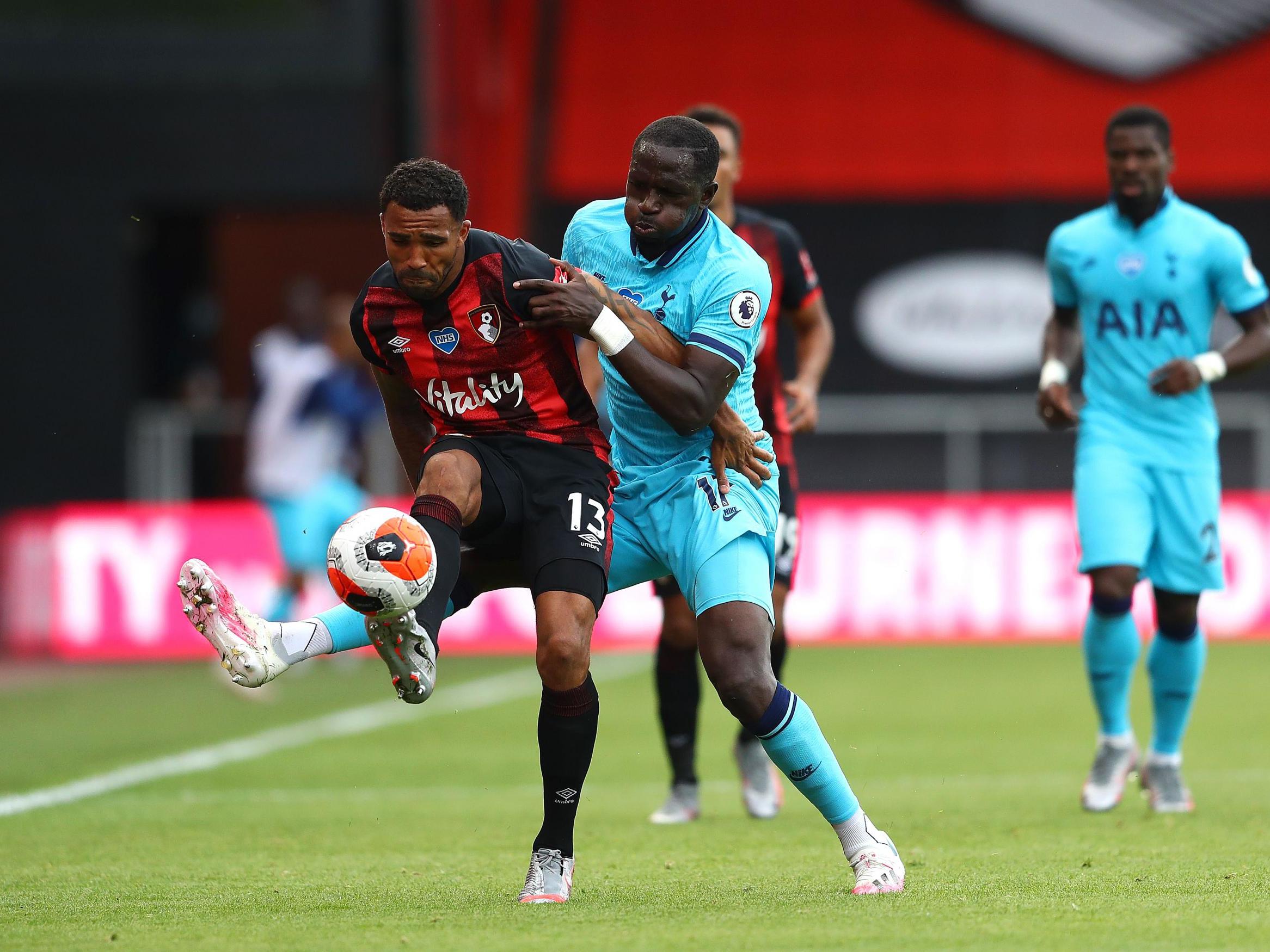 Wilson is challenged by Sissoko