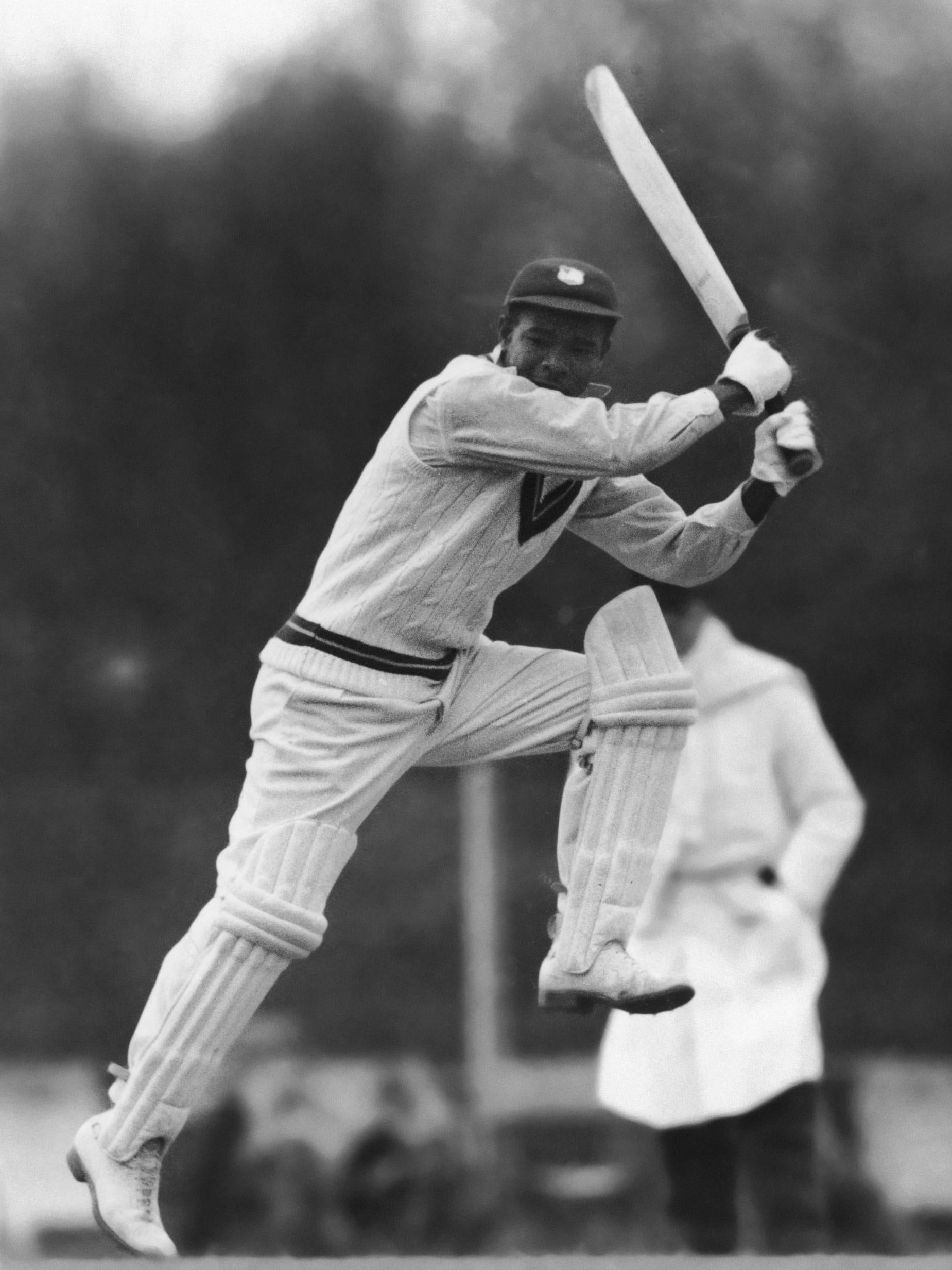 Batting in Kingston in 1950