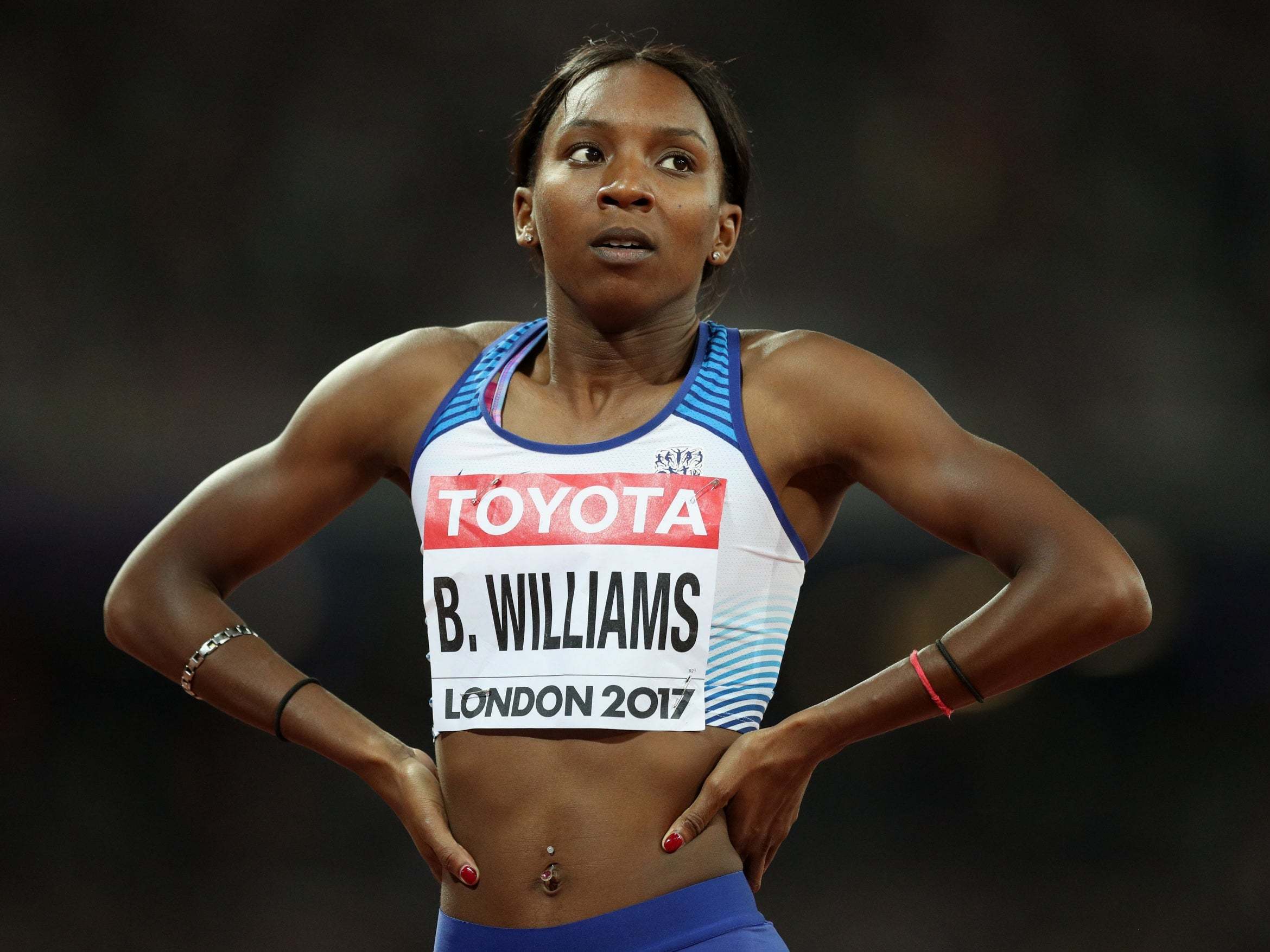 File image of Team GB sprinter Bianca Williams.