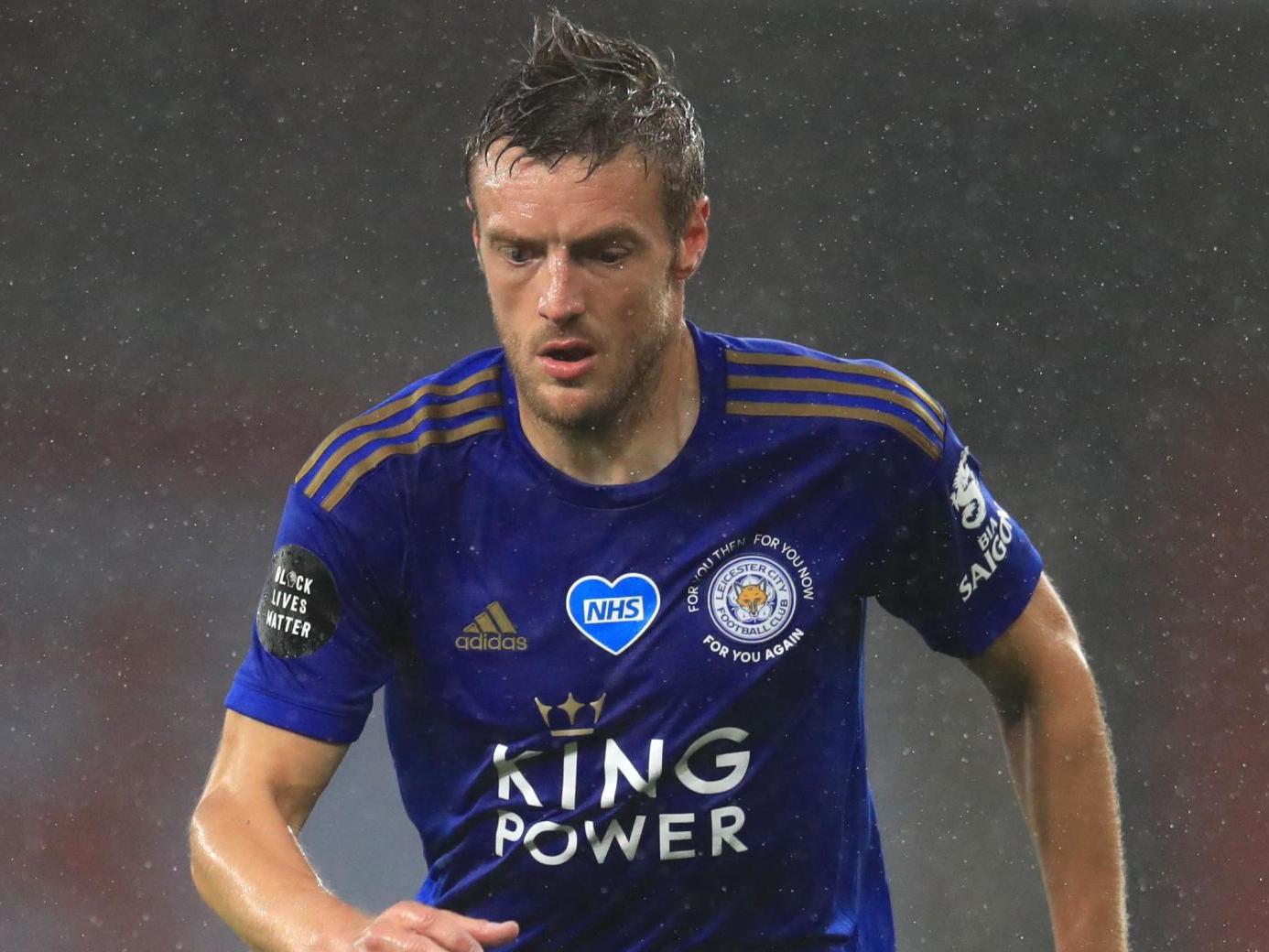 Leicester City striker Jamie Vardy