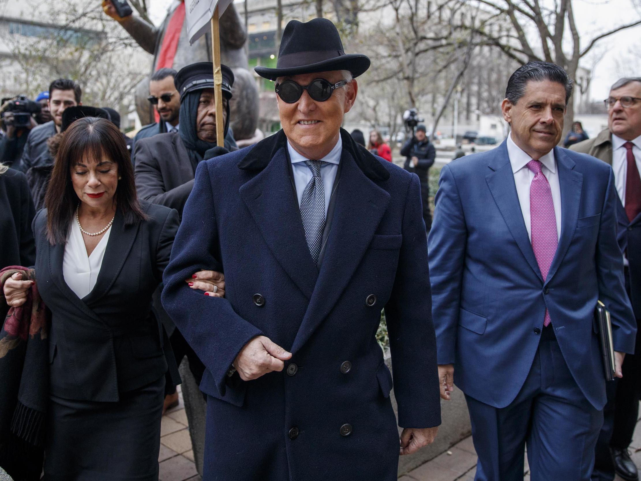 Roger Stone's conviction stands, but he does not have to serve prison time