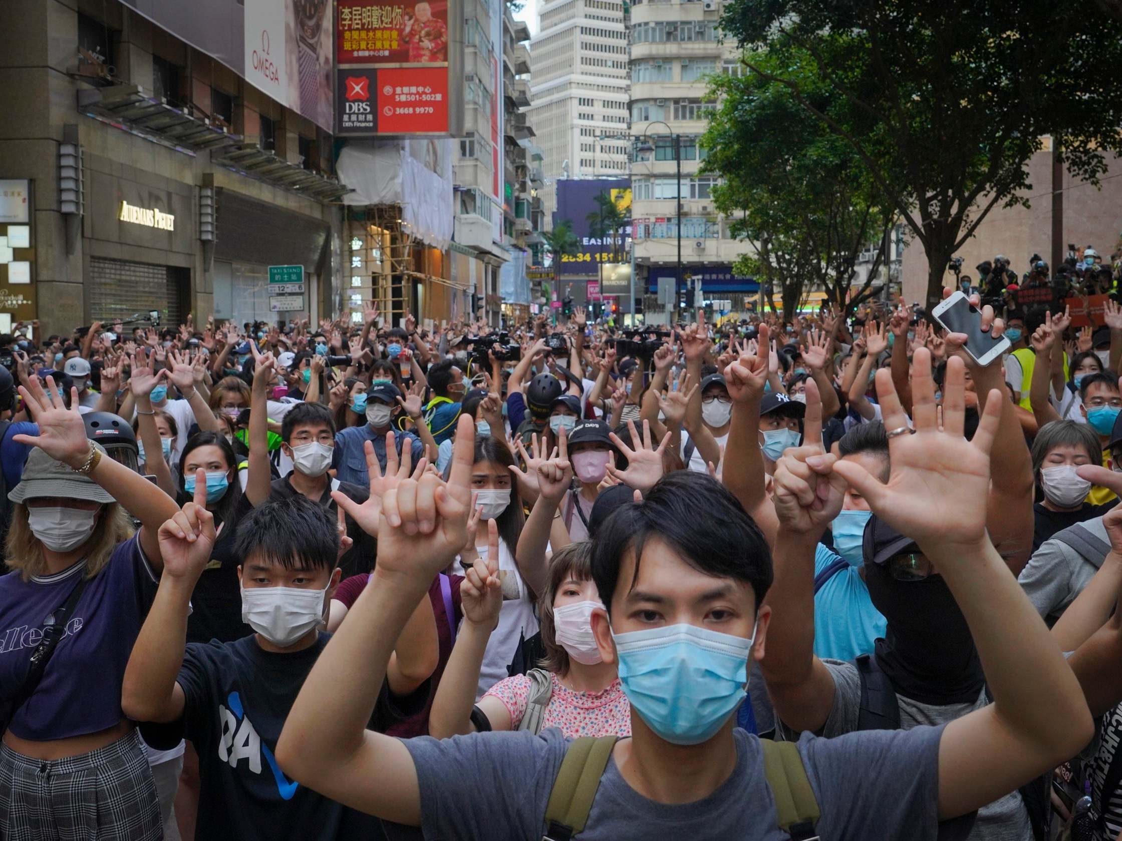 The new national security law may lead to political persecution of pro-democracy supporters in Hong Kong