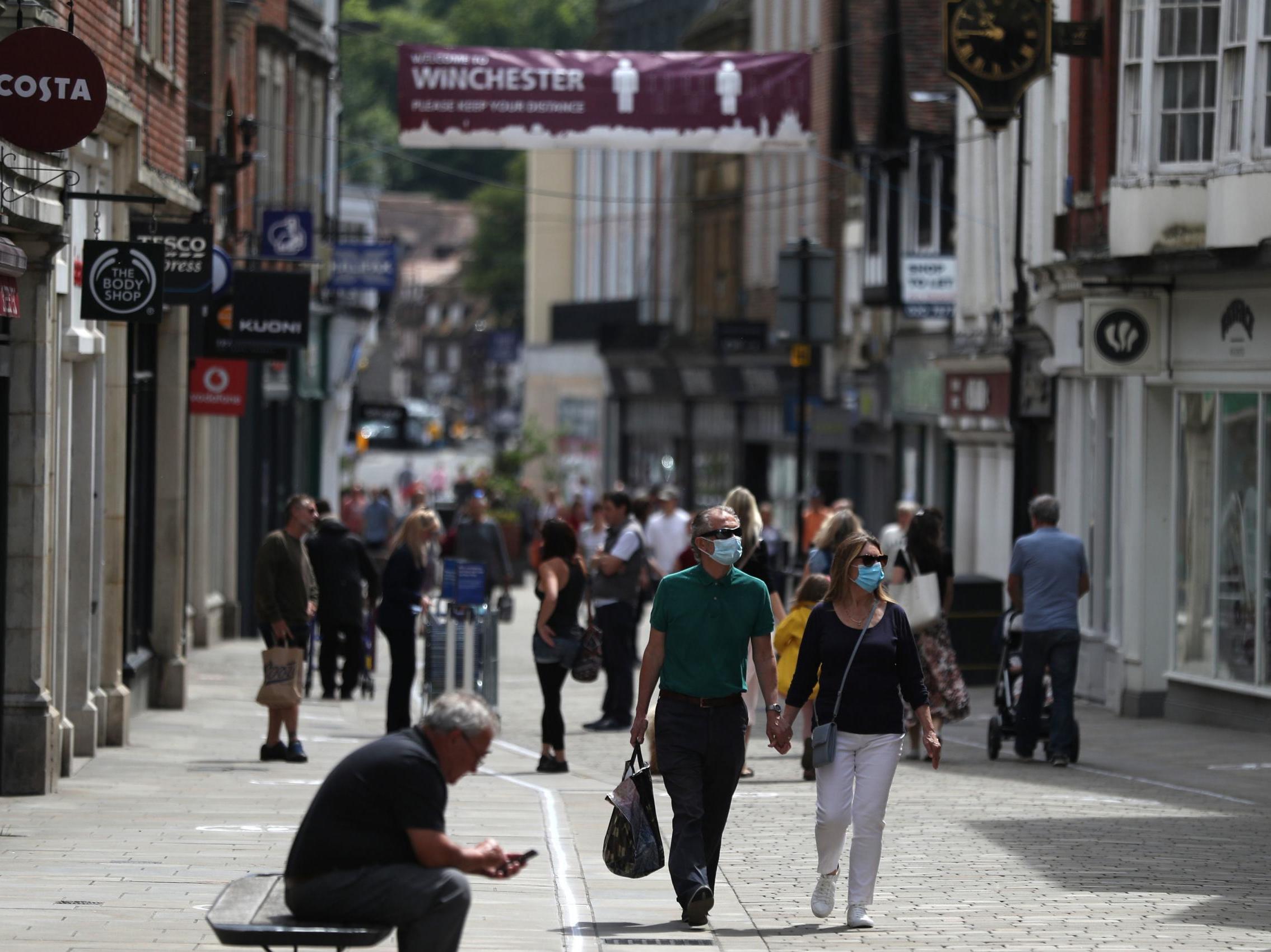 The high street has been hit hard by the lockdown
