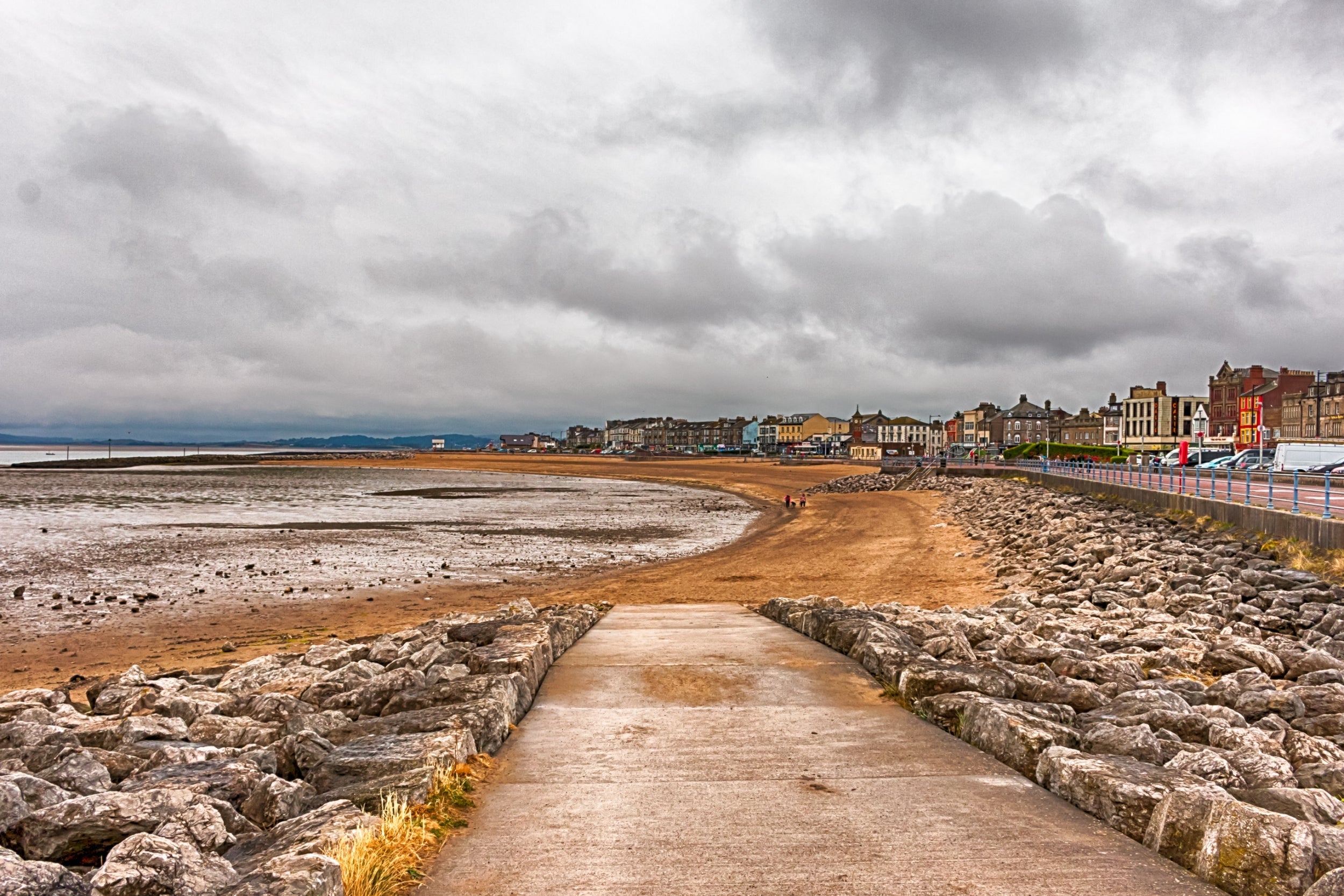 Morecombe Bay: the trick is to avoid well-worn paths littered with candy floss and fish and chip trays
