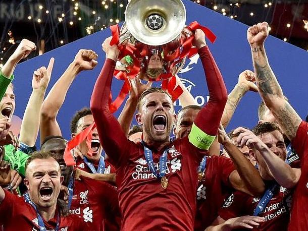 Jordan Henderson lifted the Champions League trophy in 2019, and will soon have the Premier League trophy in his hands