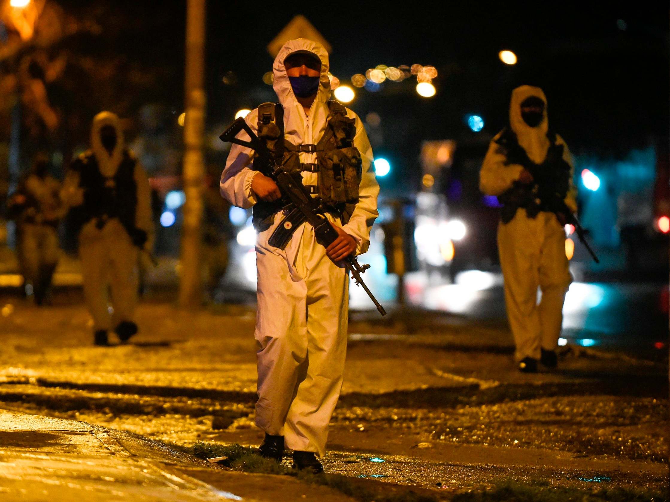 Illegal groups are enforcing stricter lockdown rules than the government, the organisation found