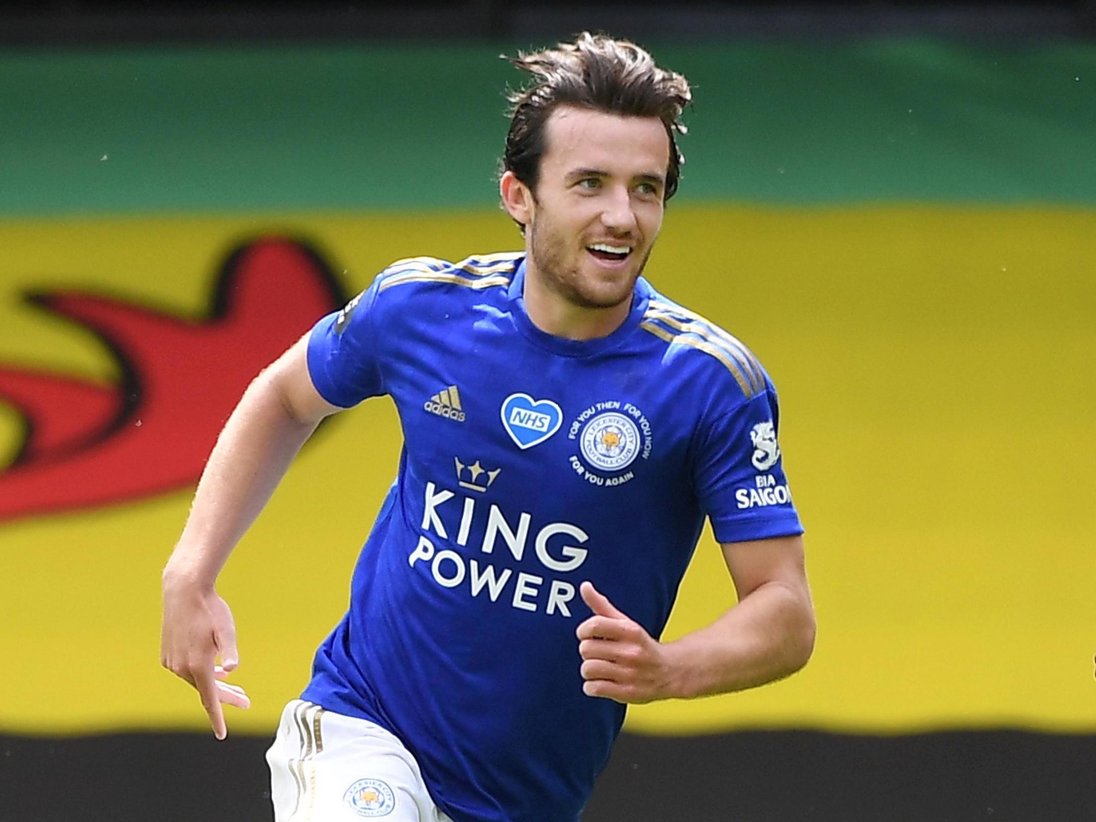 Chelsea have been linked with a move for Leicester's Ben Chilwell (Reuters)