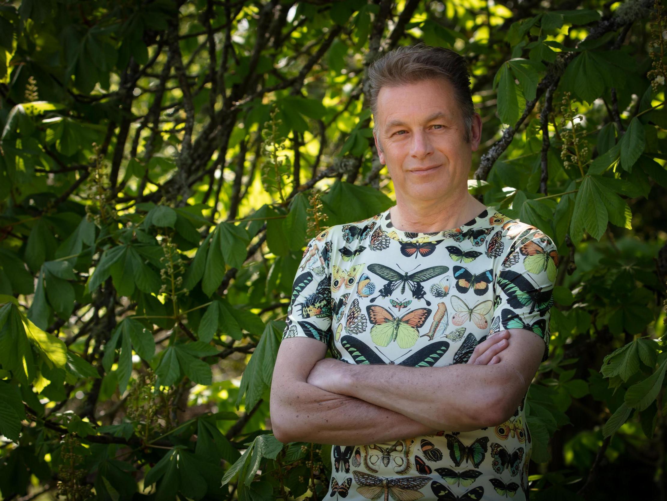 Chris Packham, vice president of Butterfly Conservation, is asking people to spend 15 minutes counting butterflies