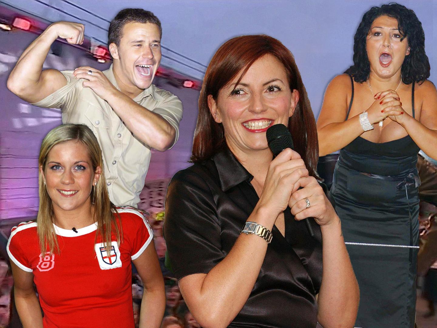 From left to right: Kate Lawler, Craig Phillips, Davina McCall and Nadia Almada