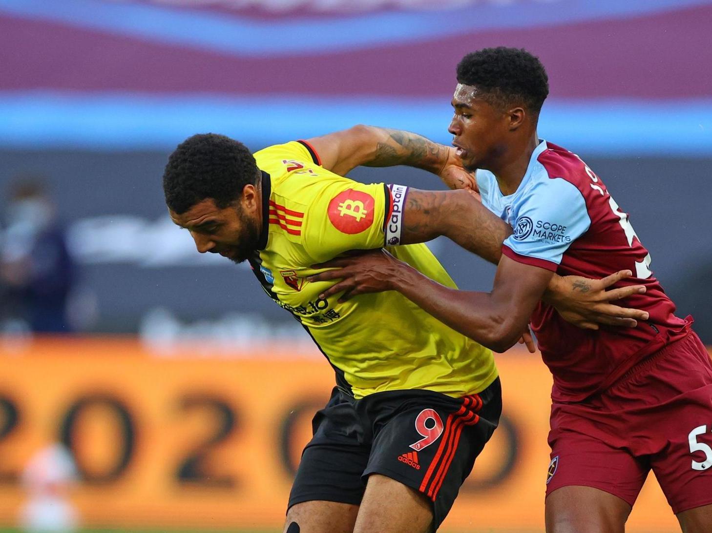 Watford captain Troy Deeney pulled one back against West Ham, but his side still fell to a defeat