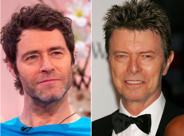 Donald Howard and David Bowie