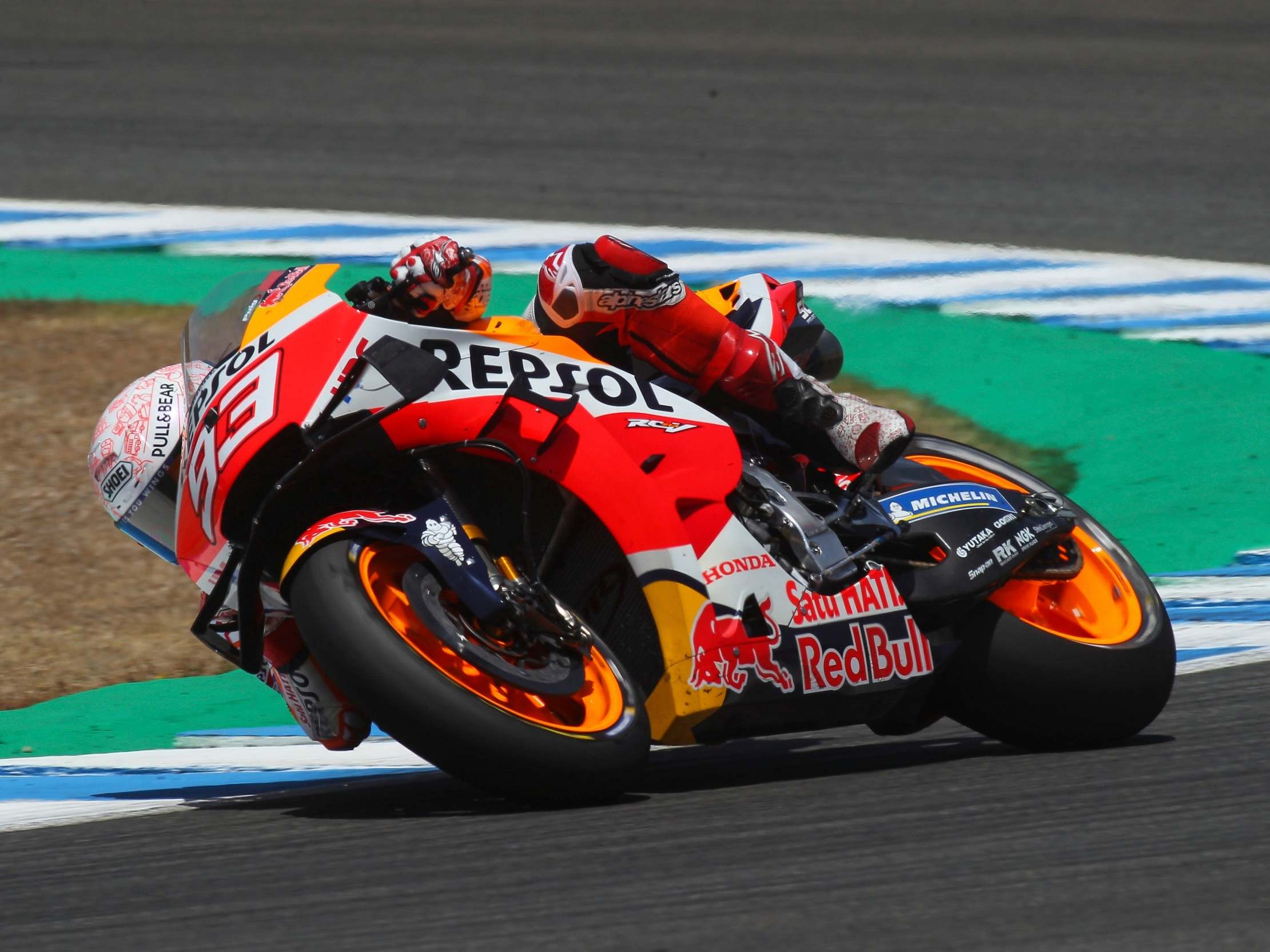 Marc Marquez suffered a broken arm and possible nerve damage in the opening MotoGP race of the season