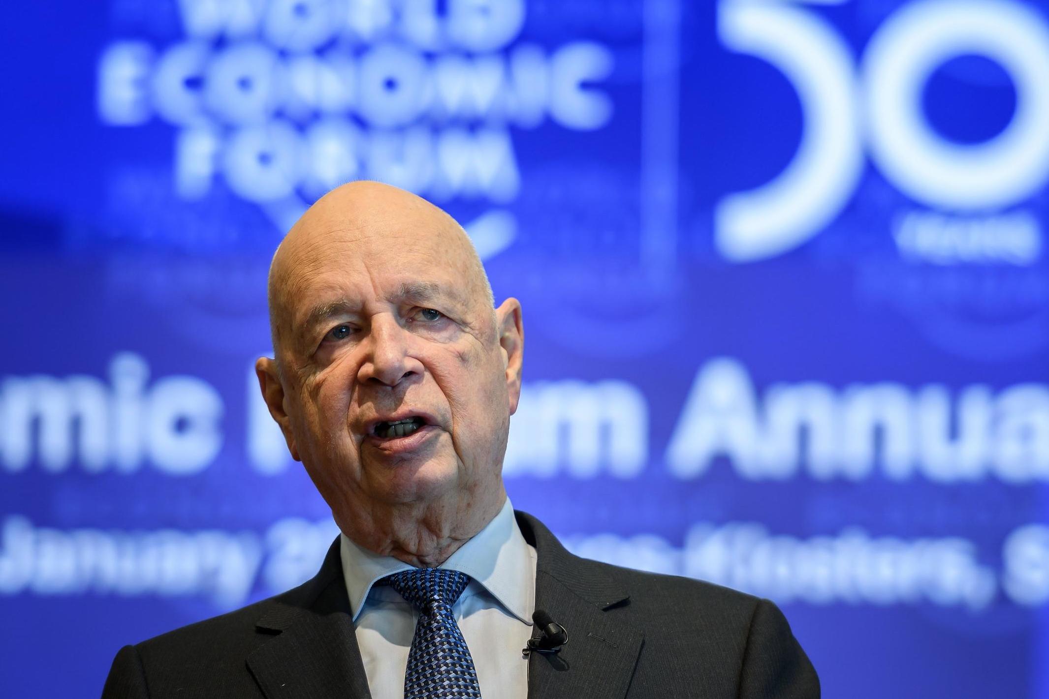 World Economic Forum founder and chairman Klaus Schwab is also a former steering committee member at Bilderberg