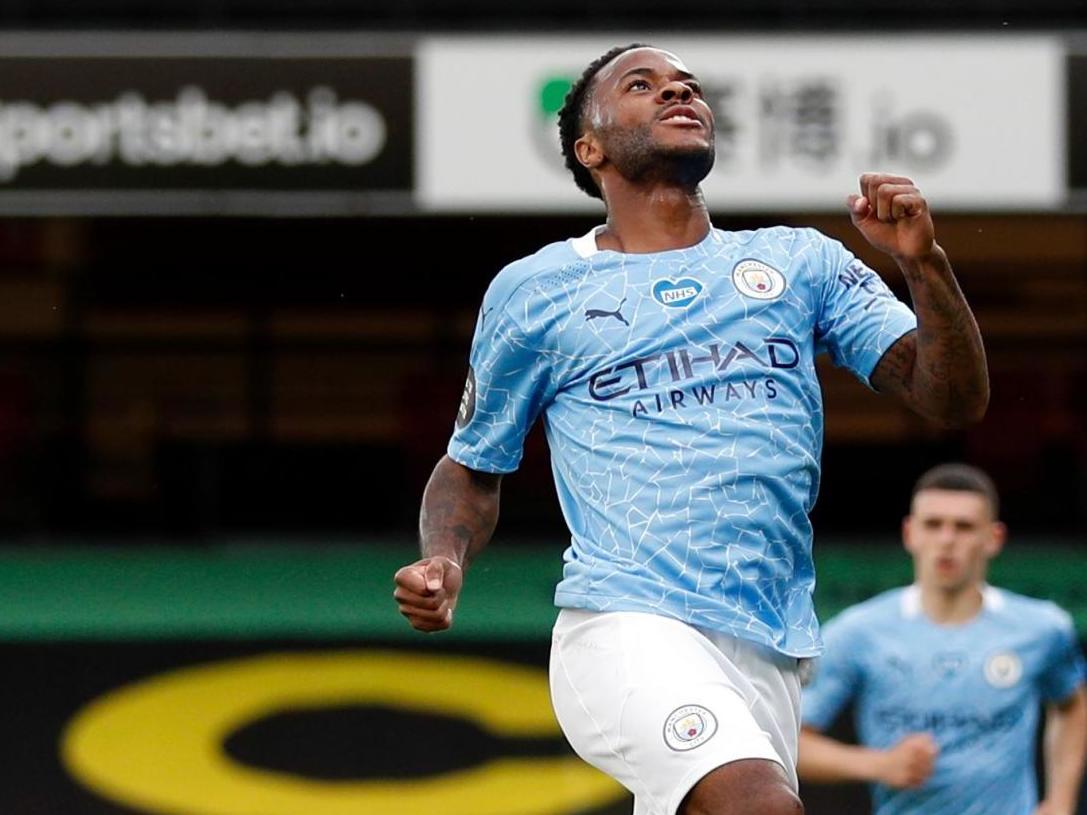 Sterling netted twice at Vicarage Road