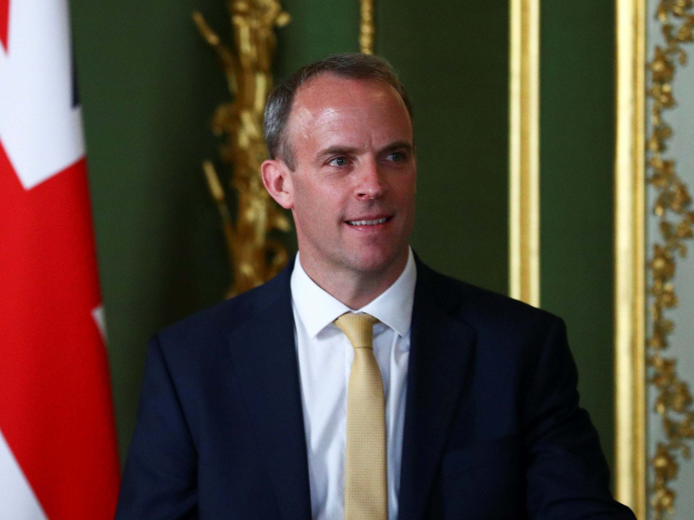 Foreign Secretary Dominic Raab approved the aid cut