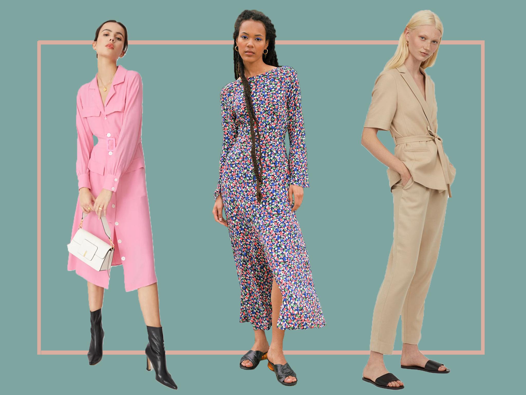 Suit up for your first day back in the office with dresses, jumpsuits, shoes and accessories to make going back to work a stylish affair