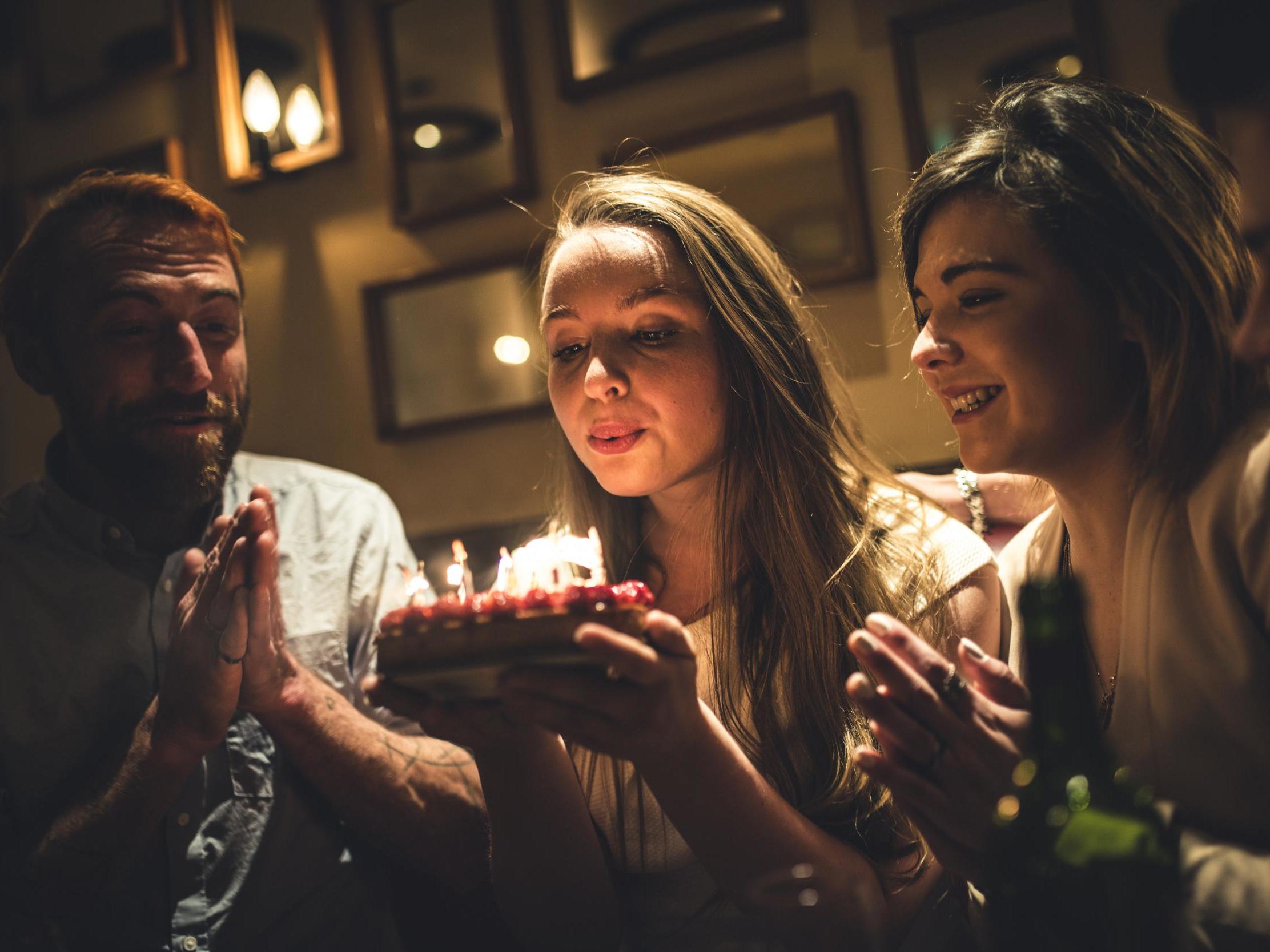 Candles on cakes evolved from an extravagant ceremony to a celebration for regular people (Getty)