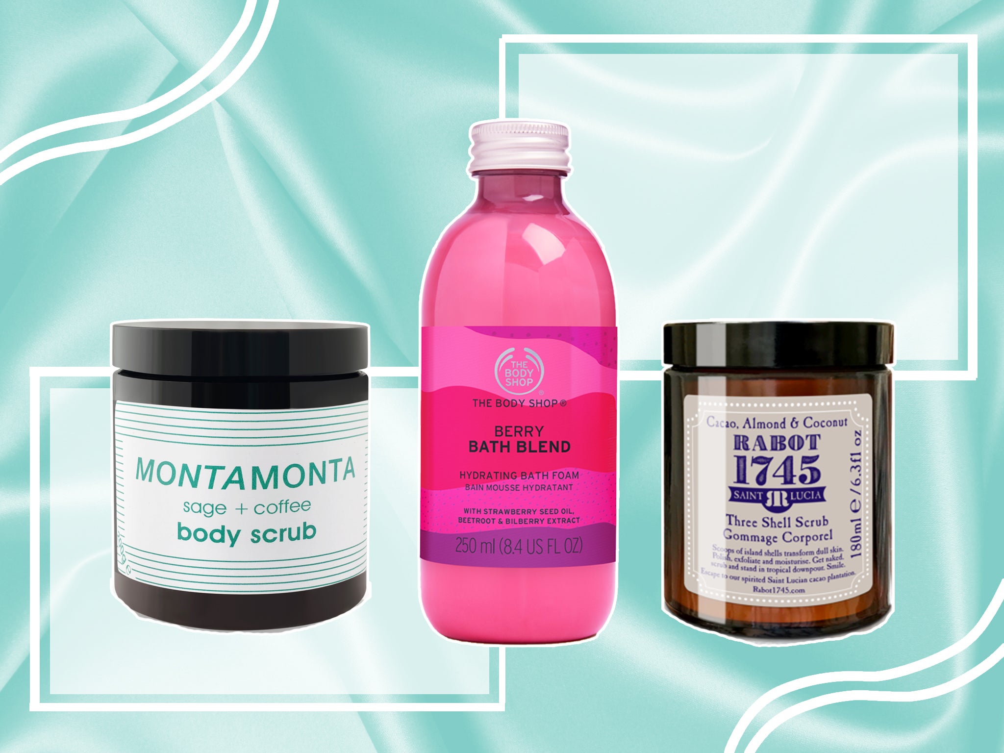 Indulge in environmentally conscious body scrubs, lip balms and moisturisers