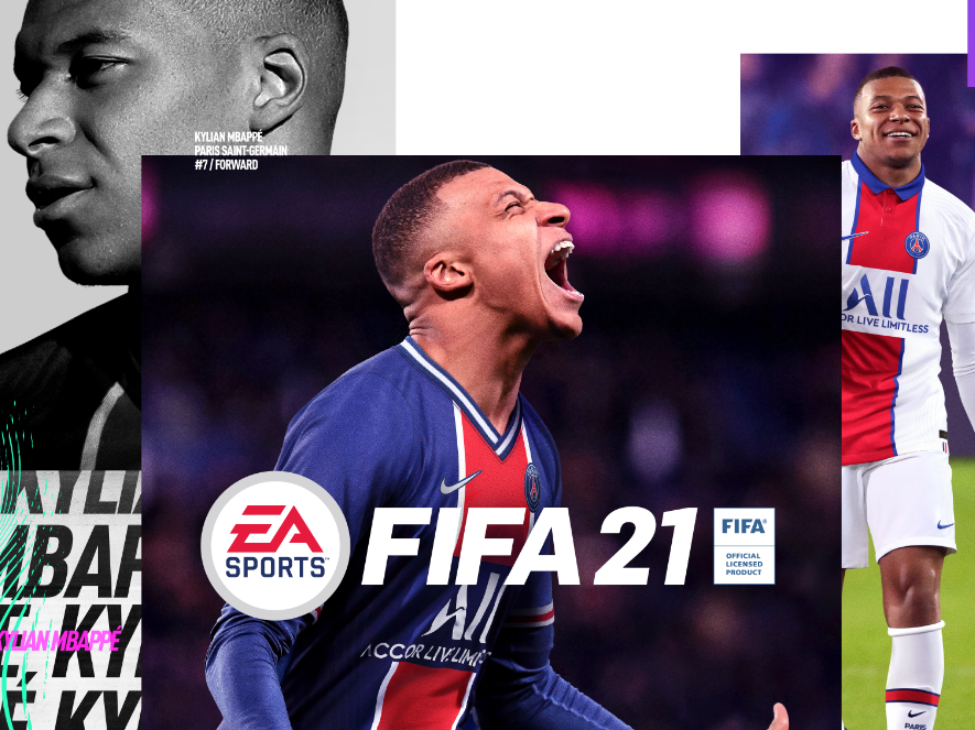 Mbappe has been revealed as the Fifa 21 cover star