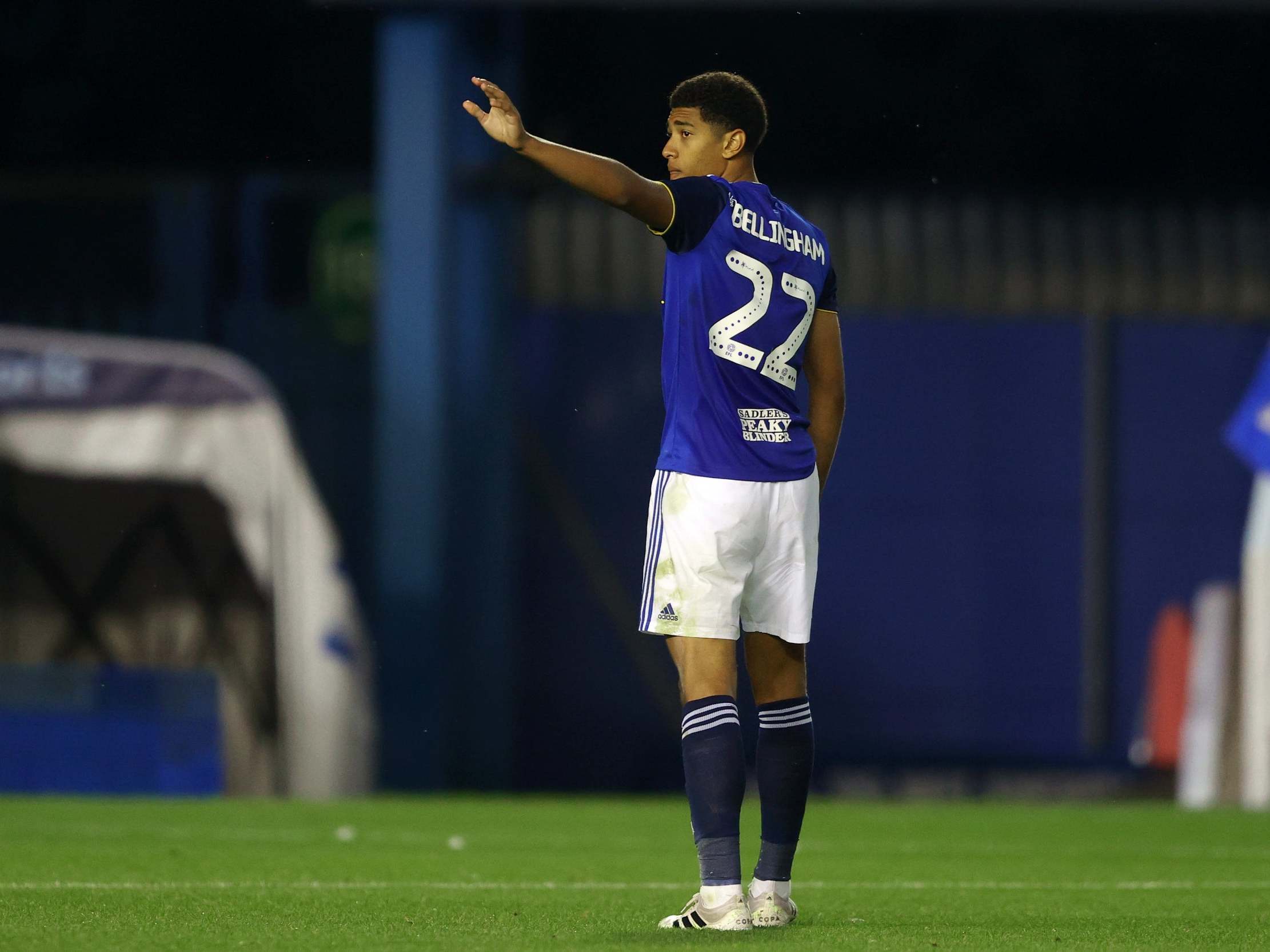 Jude Bellingham's No 22 shirt number has been retired by Birmingham City