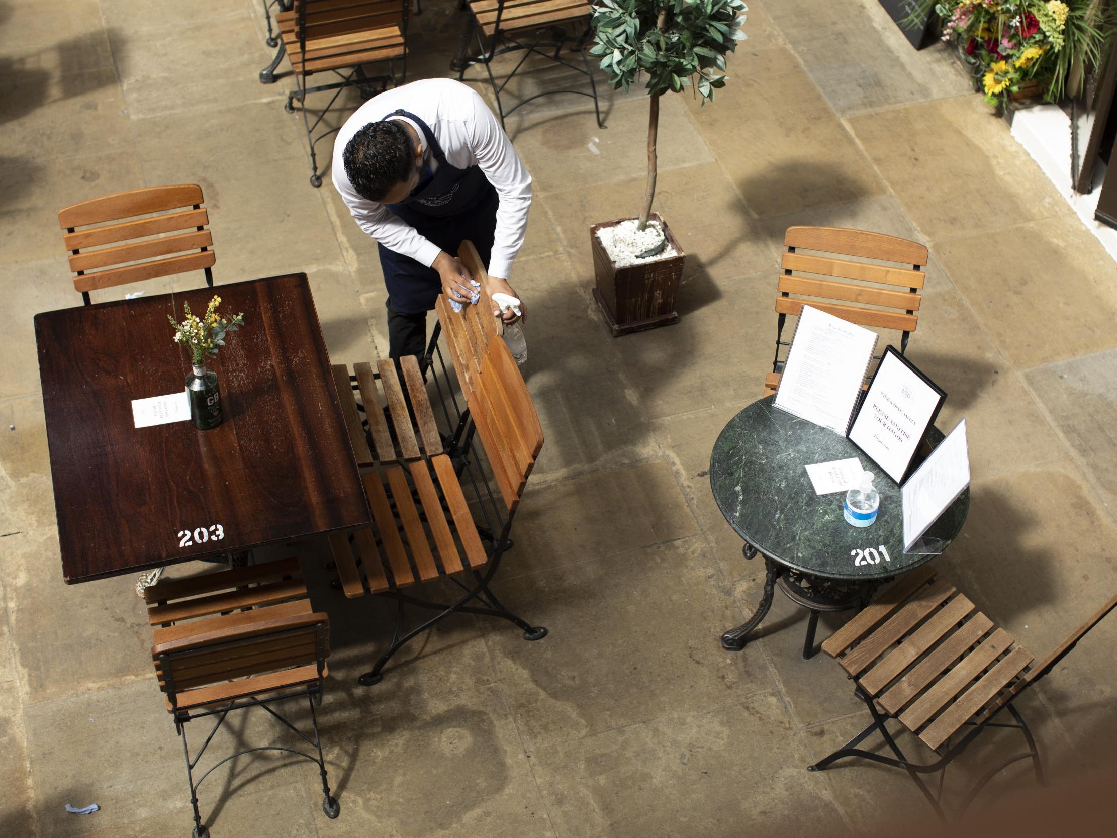 The restaurant trade has been hit hard by the coronavirus pandemic, with many people losing their jobs, and establishments going out of business.