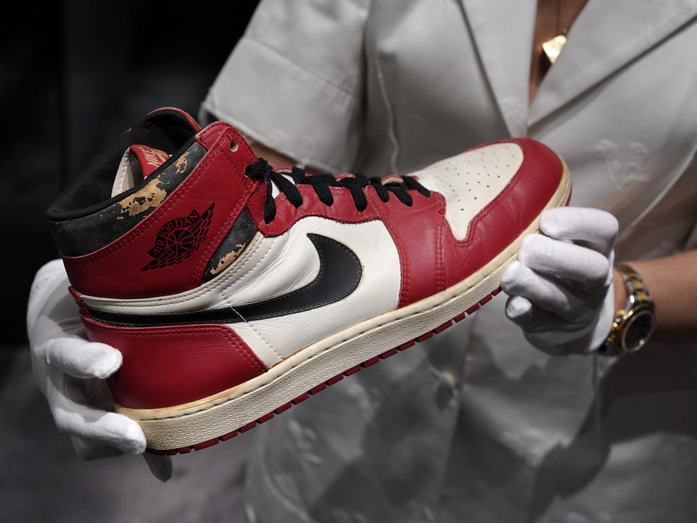 The Air Jordan 1s could fetch north of half a million dollars