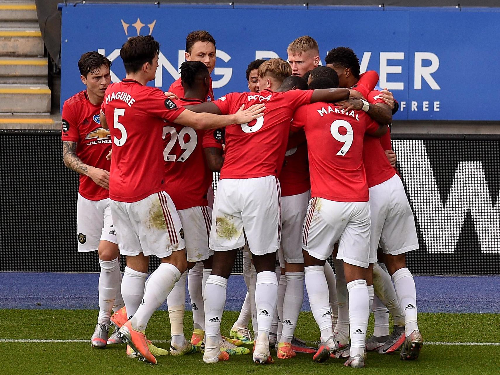 Bruno Fernandes of Manchester United celebrates (Getty Images)