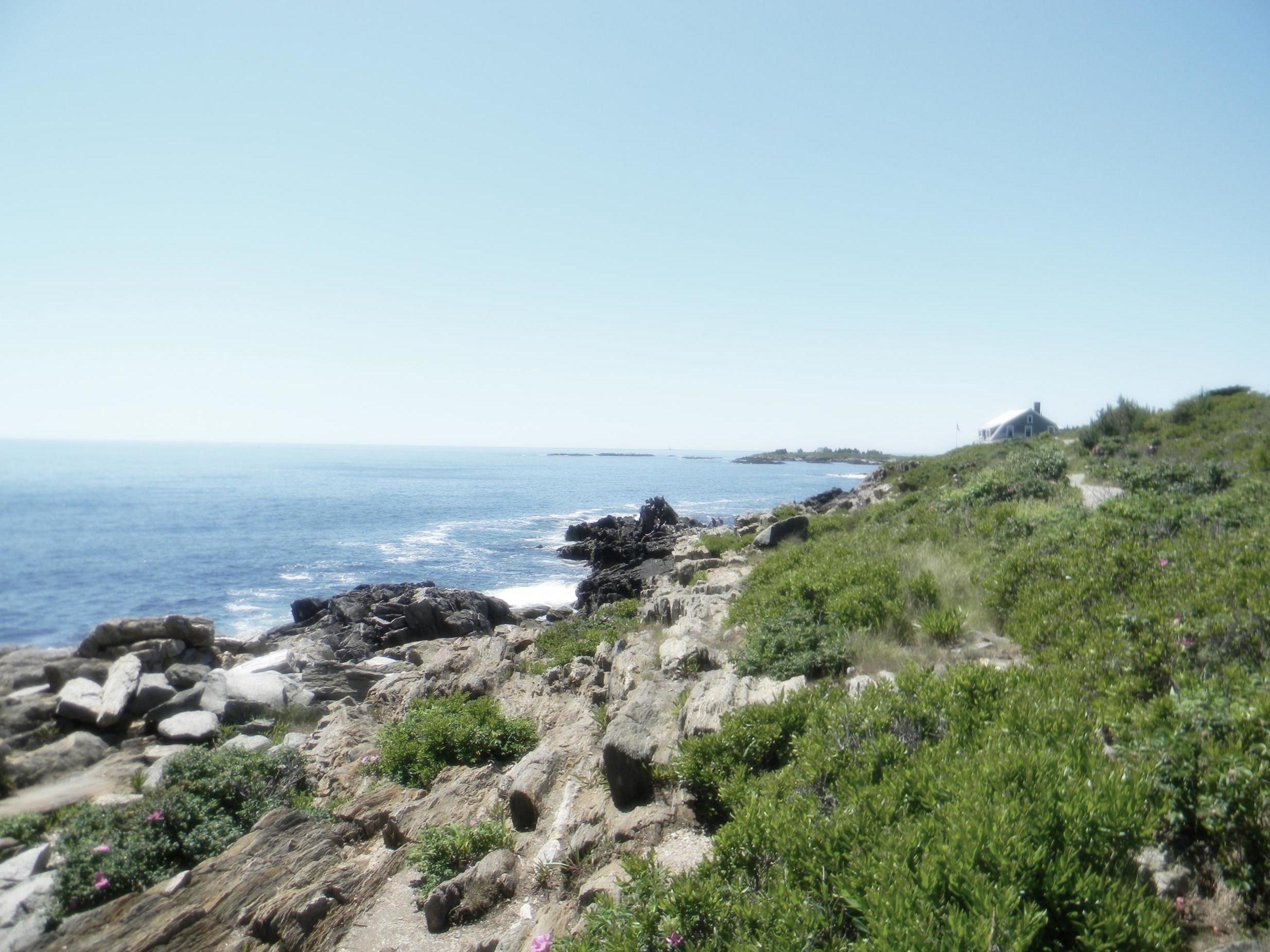 Bailey Island off the coast of Maine, where a woman was killed in an apparent shark attack