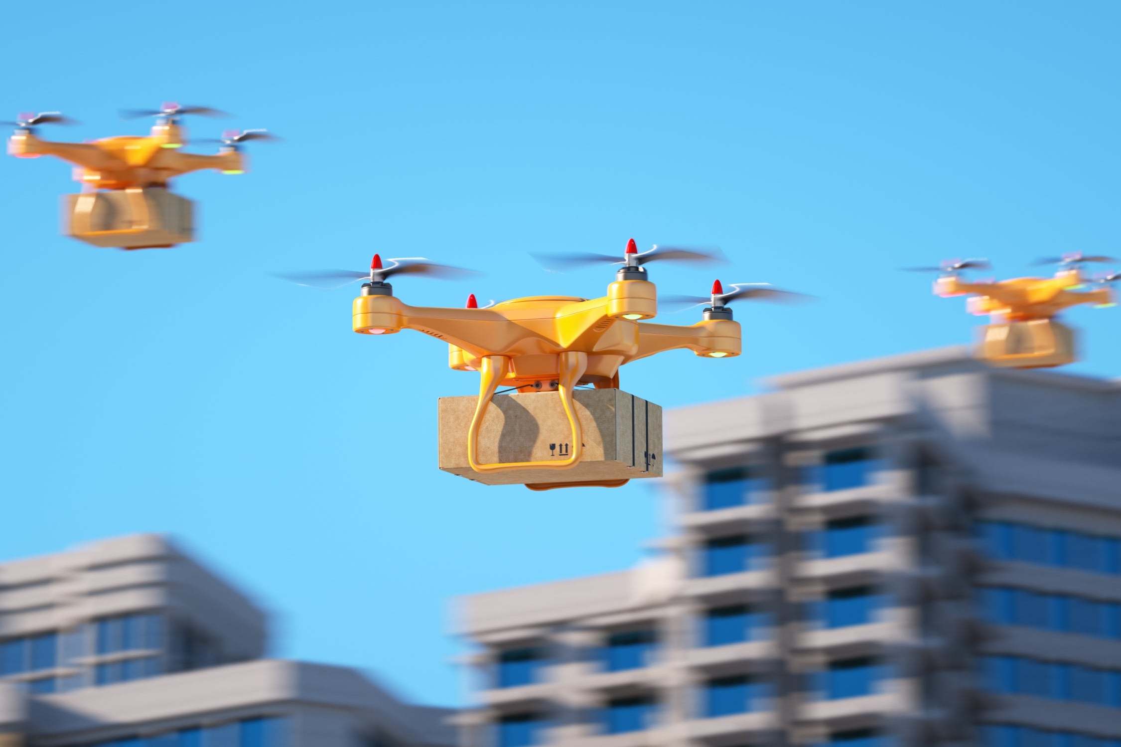 Delivery drones are already being trialled on the Isle of Wight