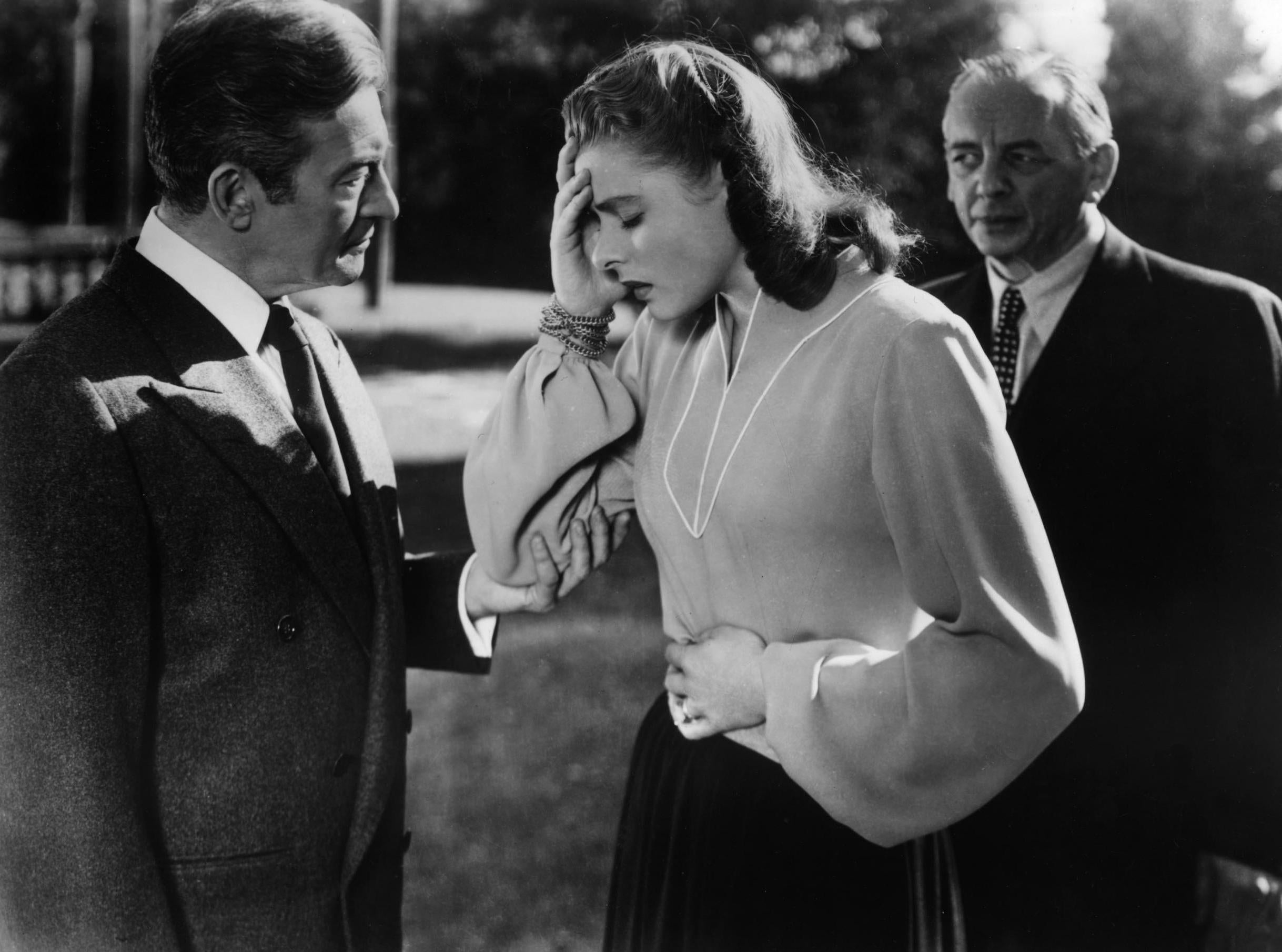 When Rains appeared in ‘Notorious’ (1946), Alfred Hitchcock had to stand him on a box for some of his scenes with Ingrid Bergman