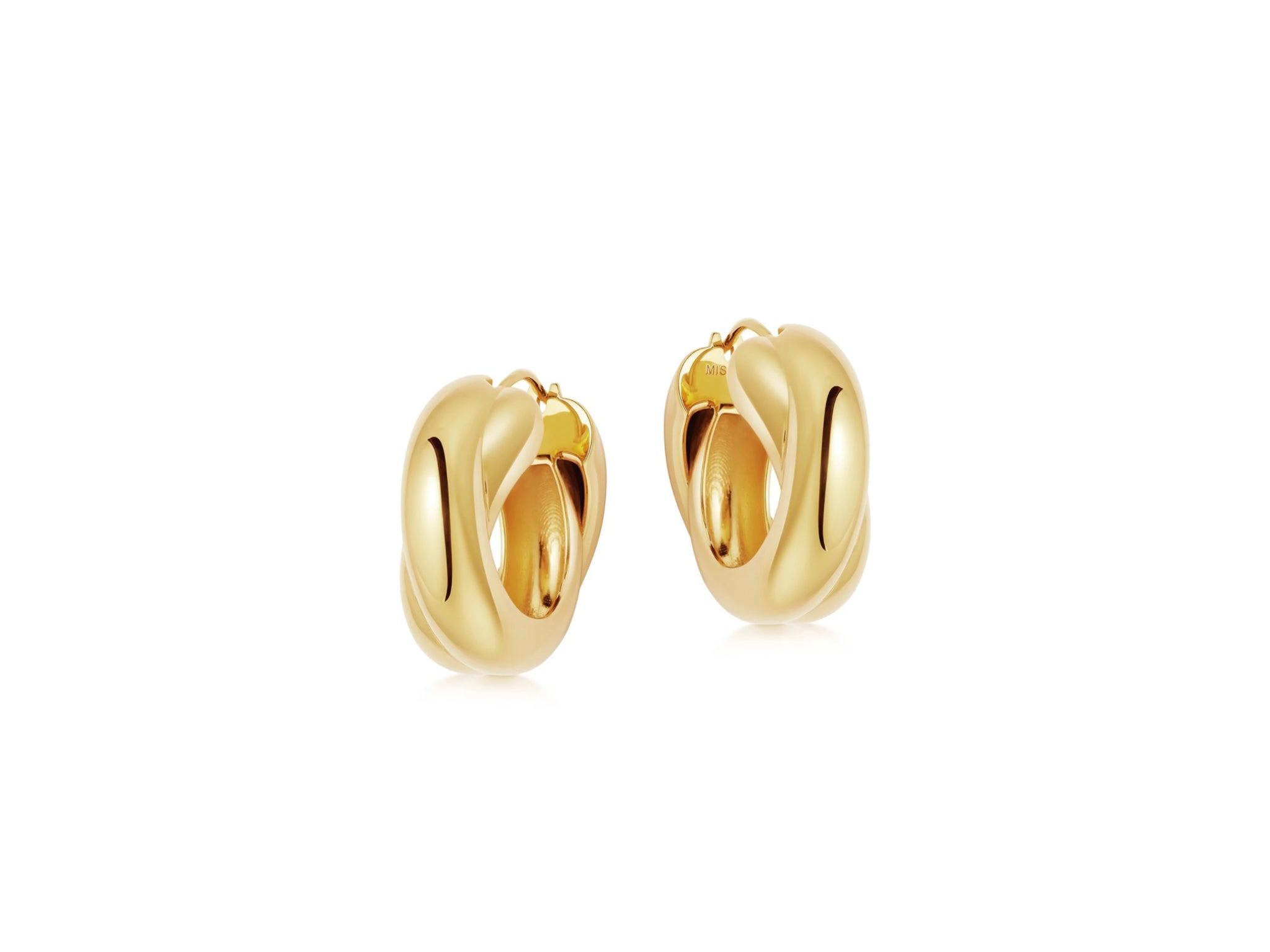 Gold jewellery is having a moment, try this chunky hoop style for size