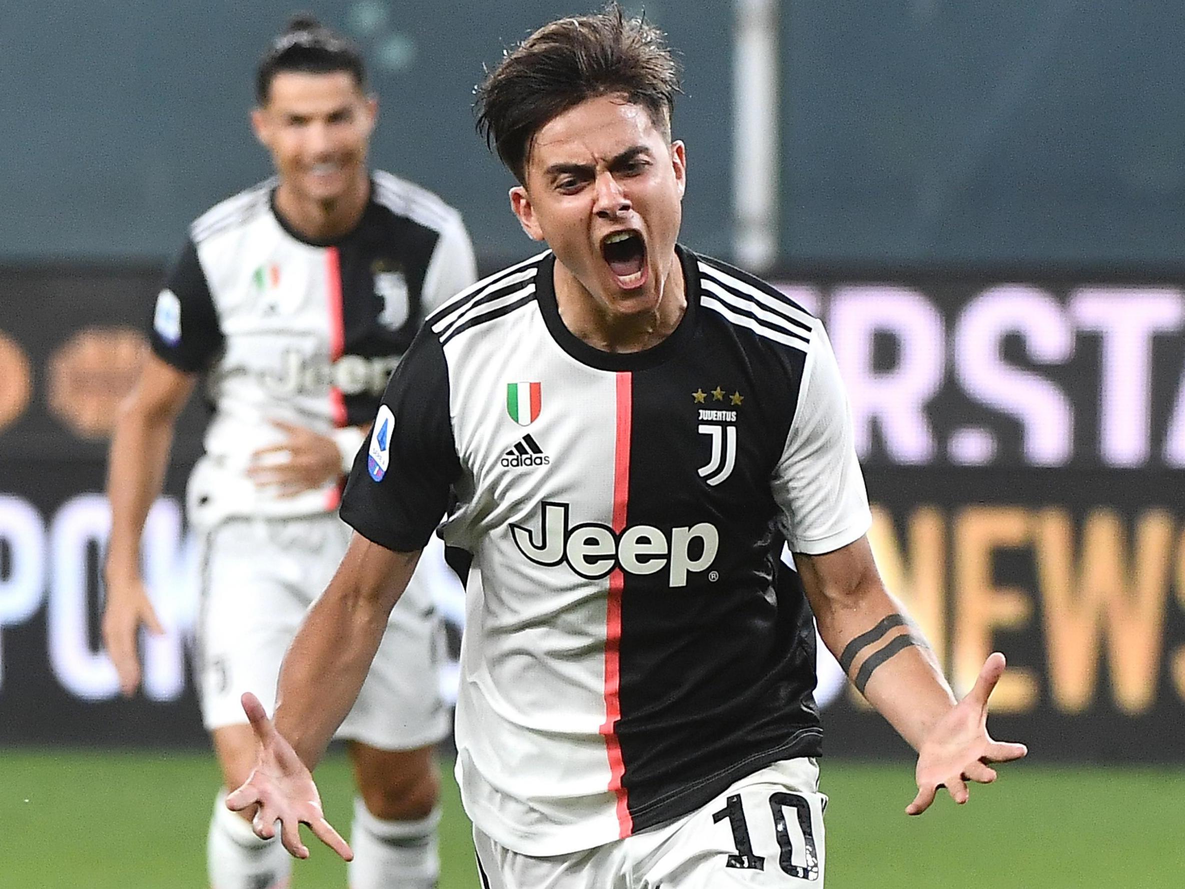 Juventus player Paulo Dybala