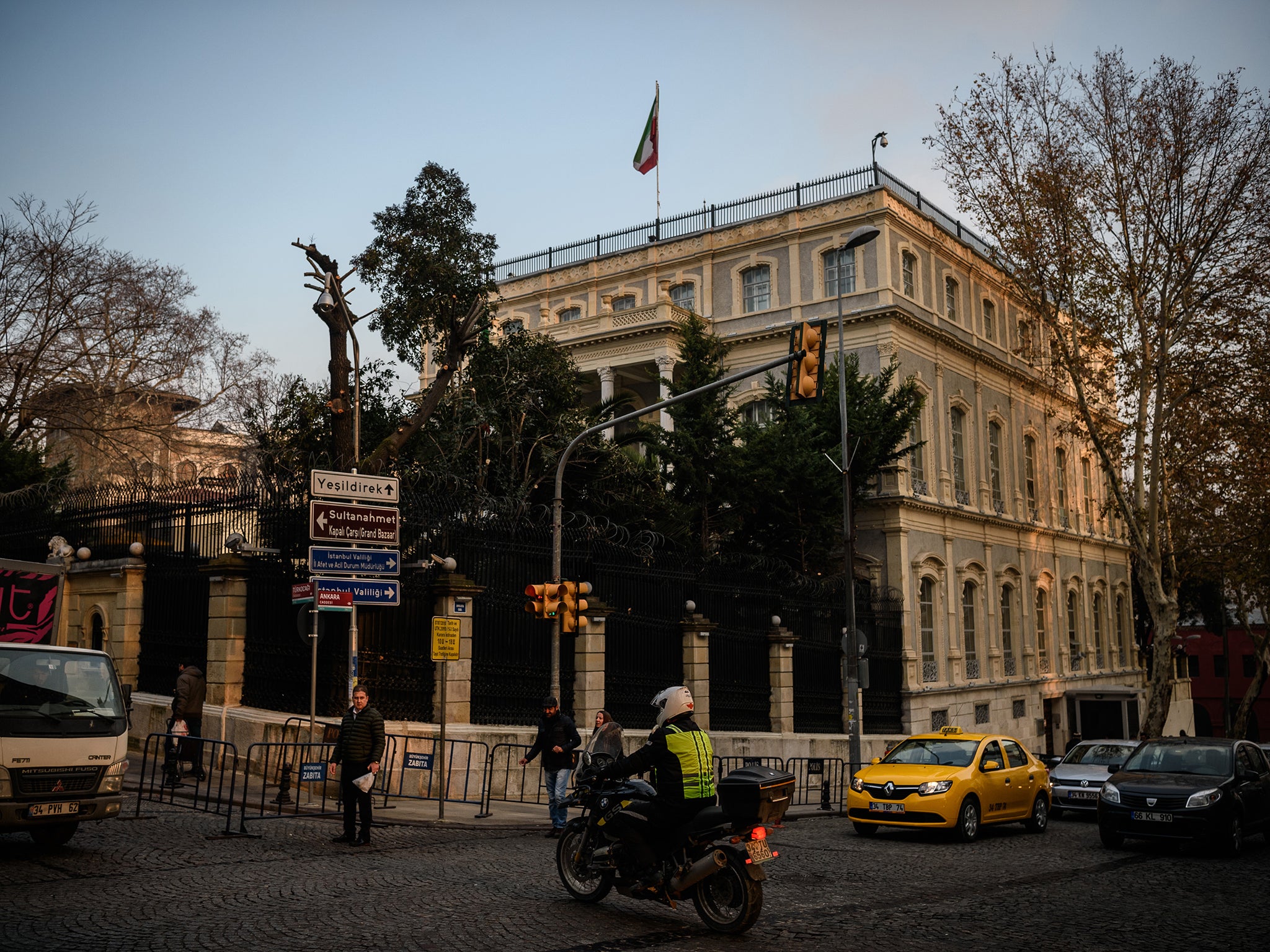 The Iranian consulate in Istanbul, from which officials allegedly gave the order for Vardanjani’s murder