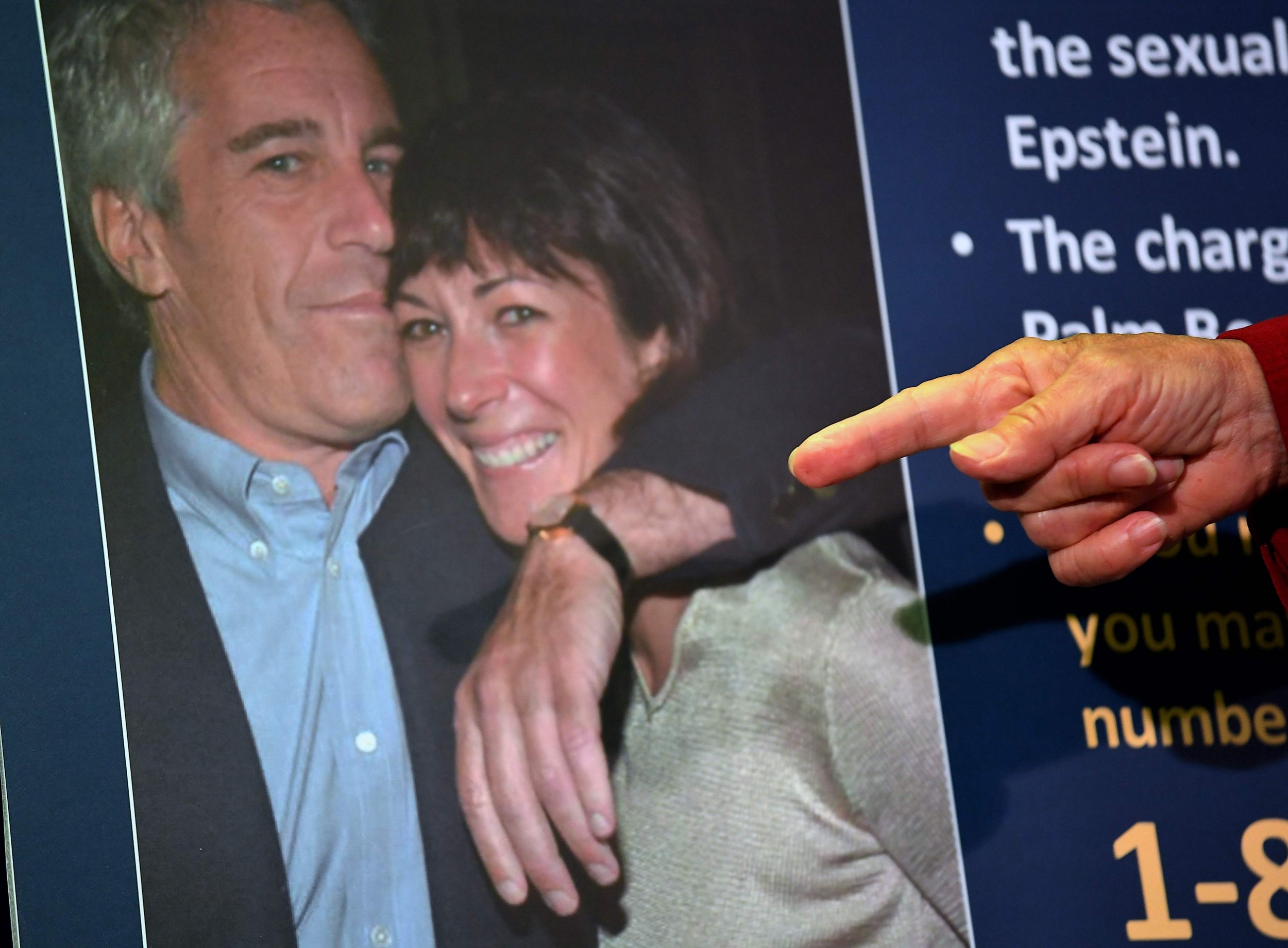 Ghislaine Maxwell and Jeffrey Epstein