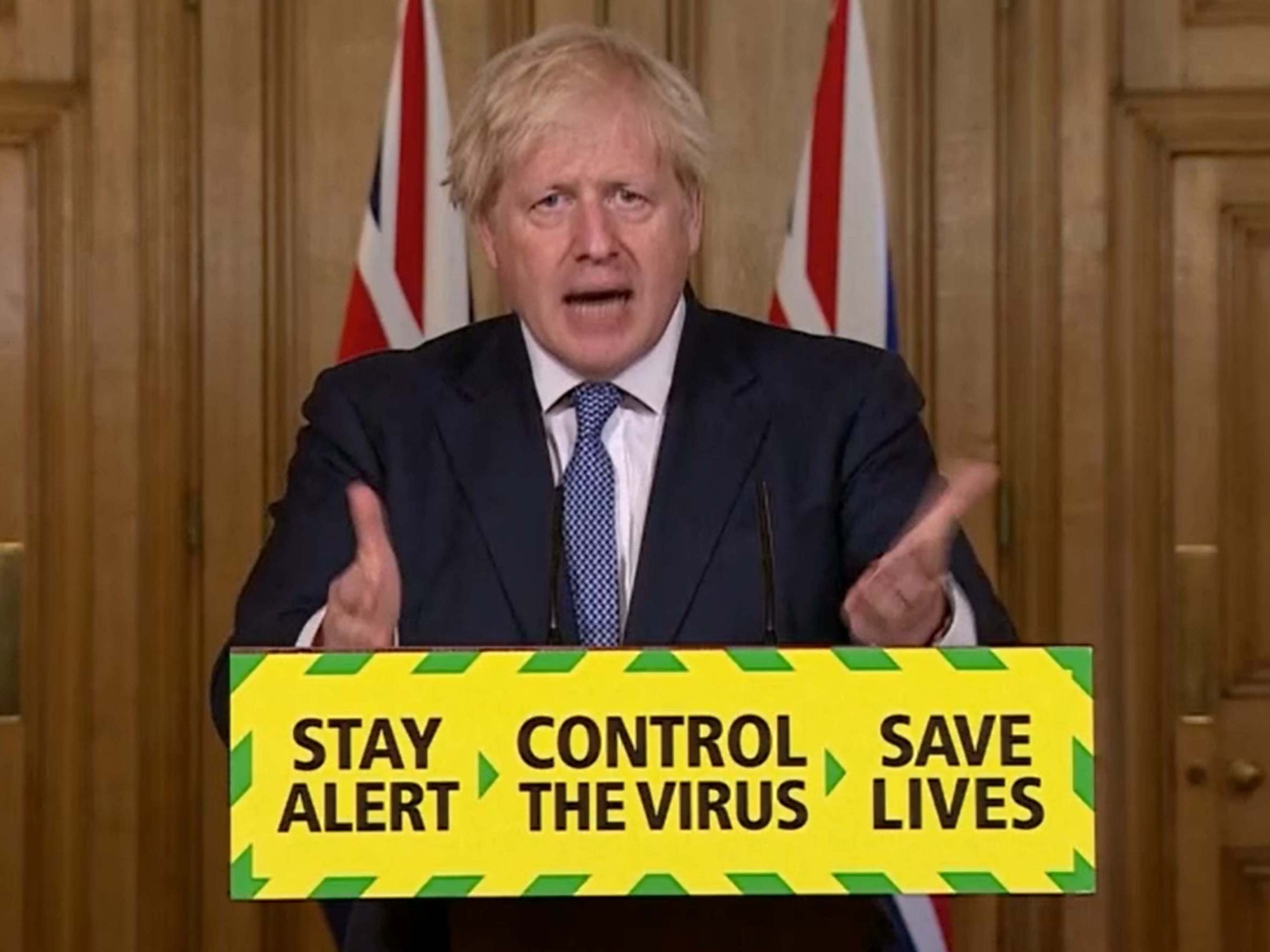 ‘Shoulders, knees and toes to follow’: Britons react to Boris Johnson’s new coronavirus slogan ‘Hands, Face, Space’