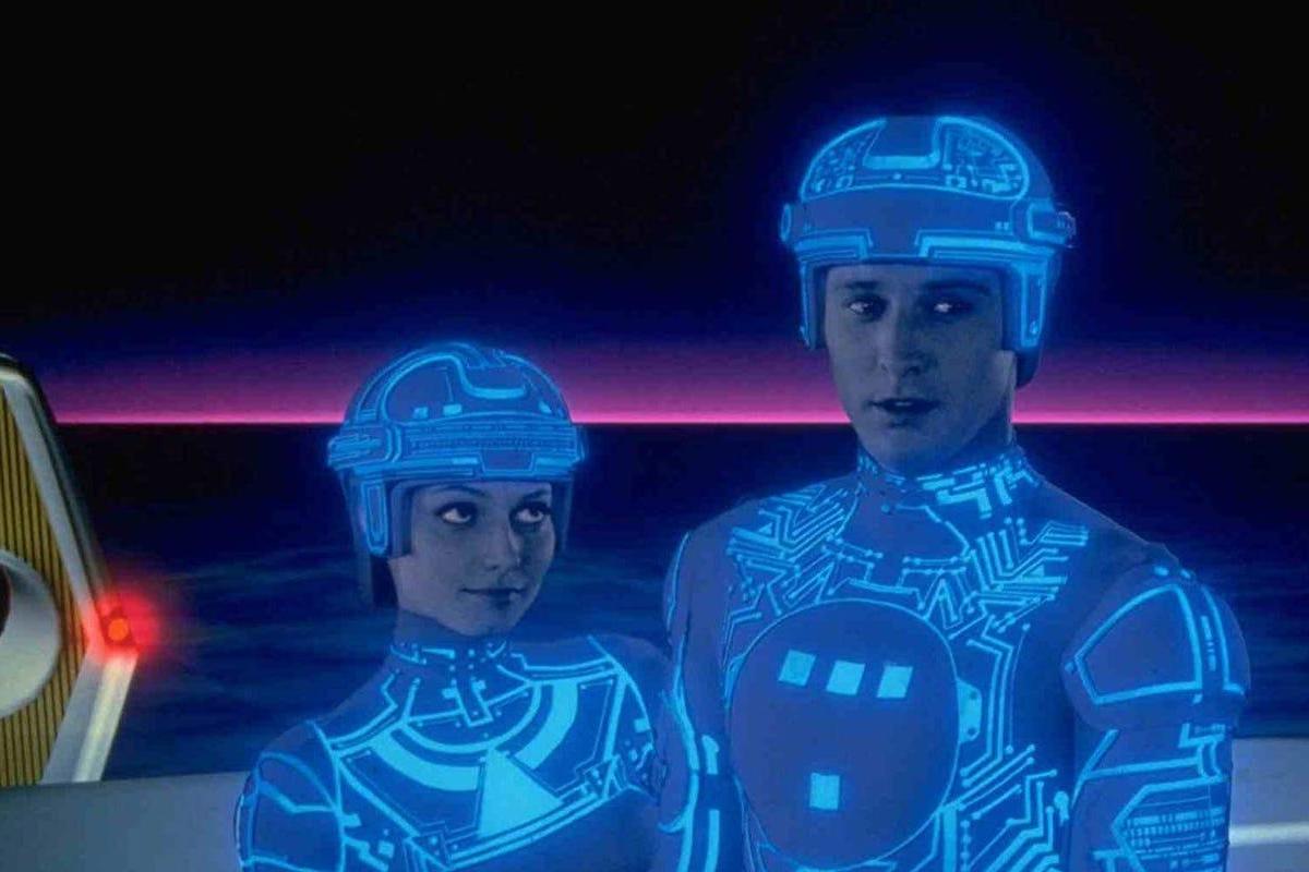 ‘Tron’ was an early movie depiction of a computer-generated virtual world