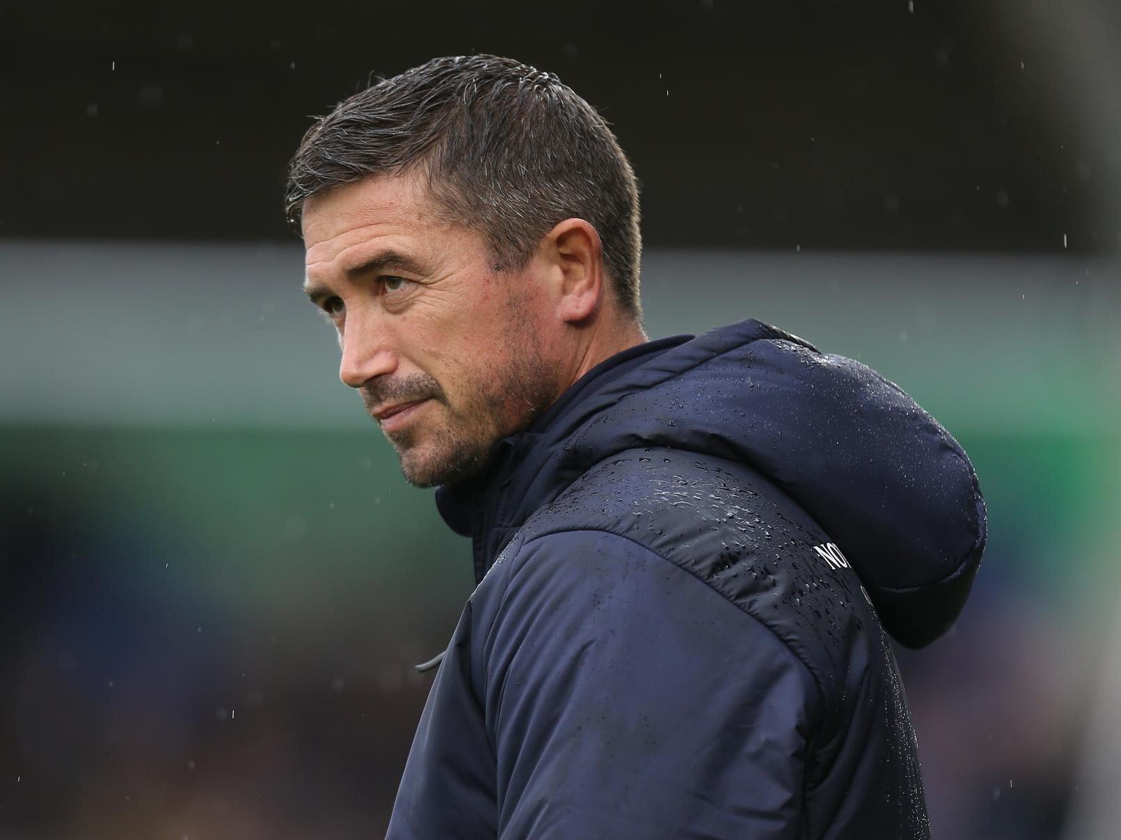 Harry Kewell during his spell as Notts County manager in 2018