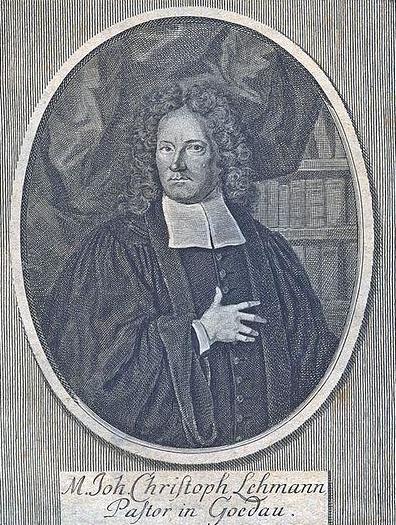 
Botanist Johann Christoph Lehmann. 