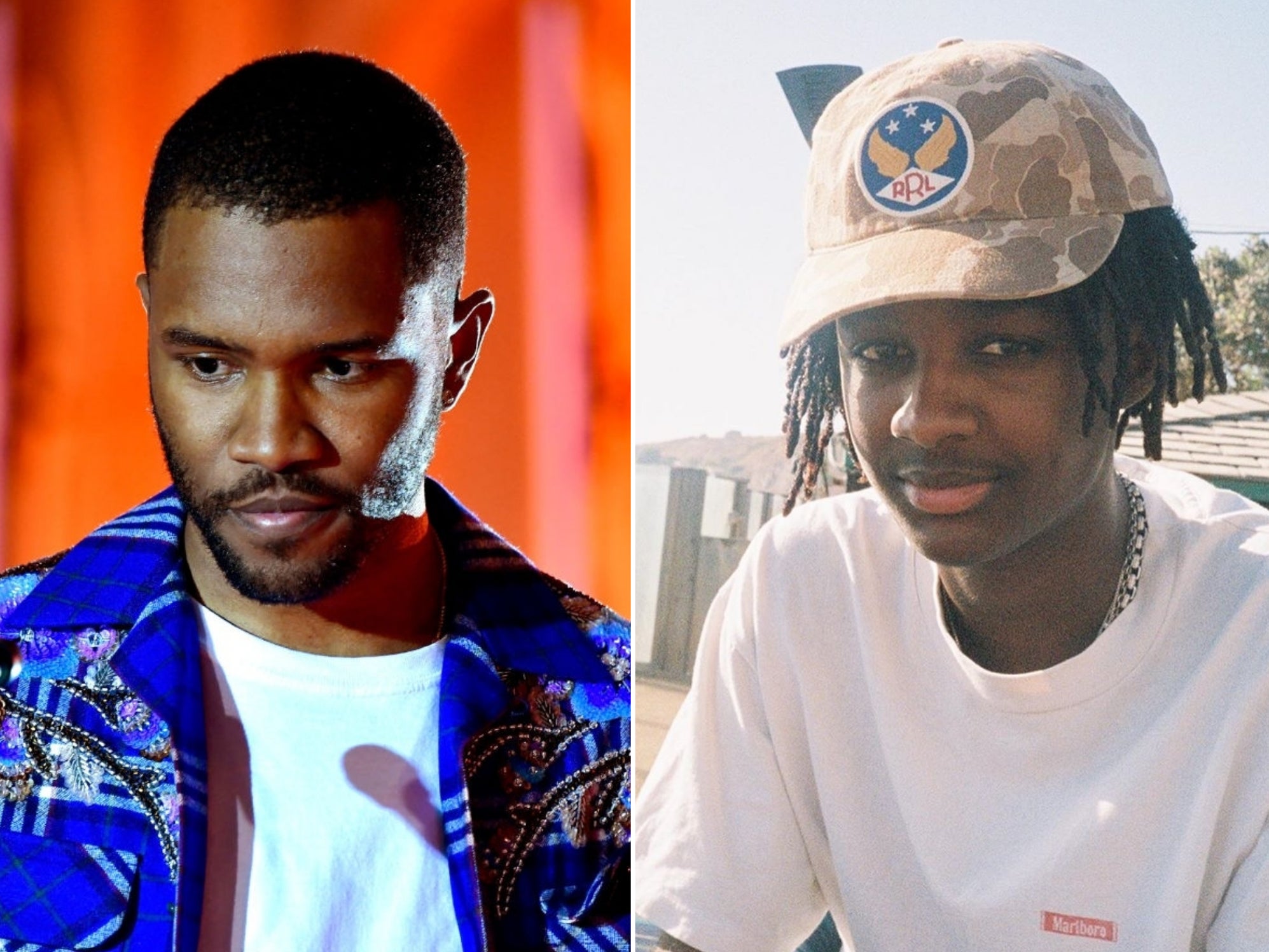 Musician Frank Ocean, and his 18-year-old brother Ryan Breaux