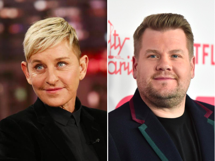James Corden denies ‘crazy’ rumour he will replace Ellen DeGeneres