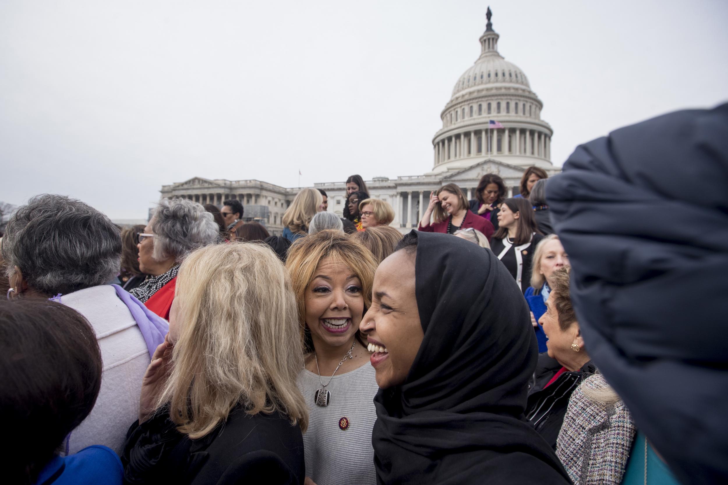 Lucy McBath, a black mother whose son was killed by a white man who thought his music was too loud, won a congressional seat that includes part of the county