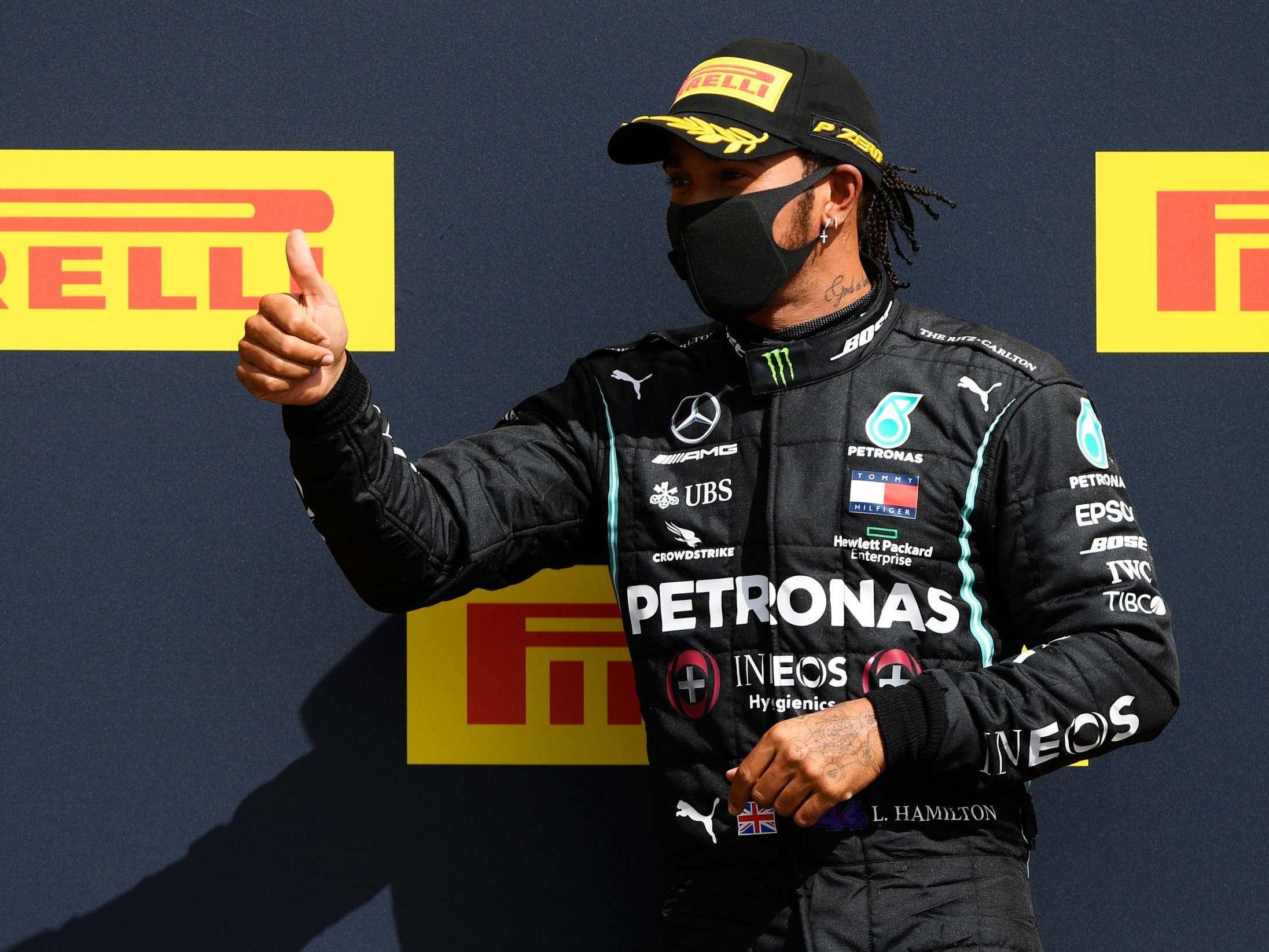 Hamilton is into the final five months of his contract with Mercedes